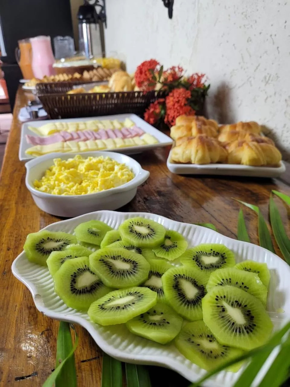 Breakfast in Pousada Villegaignon