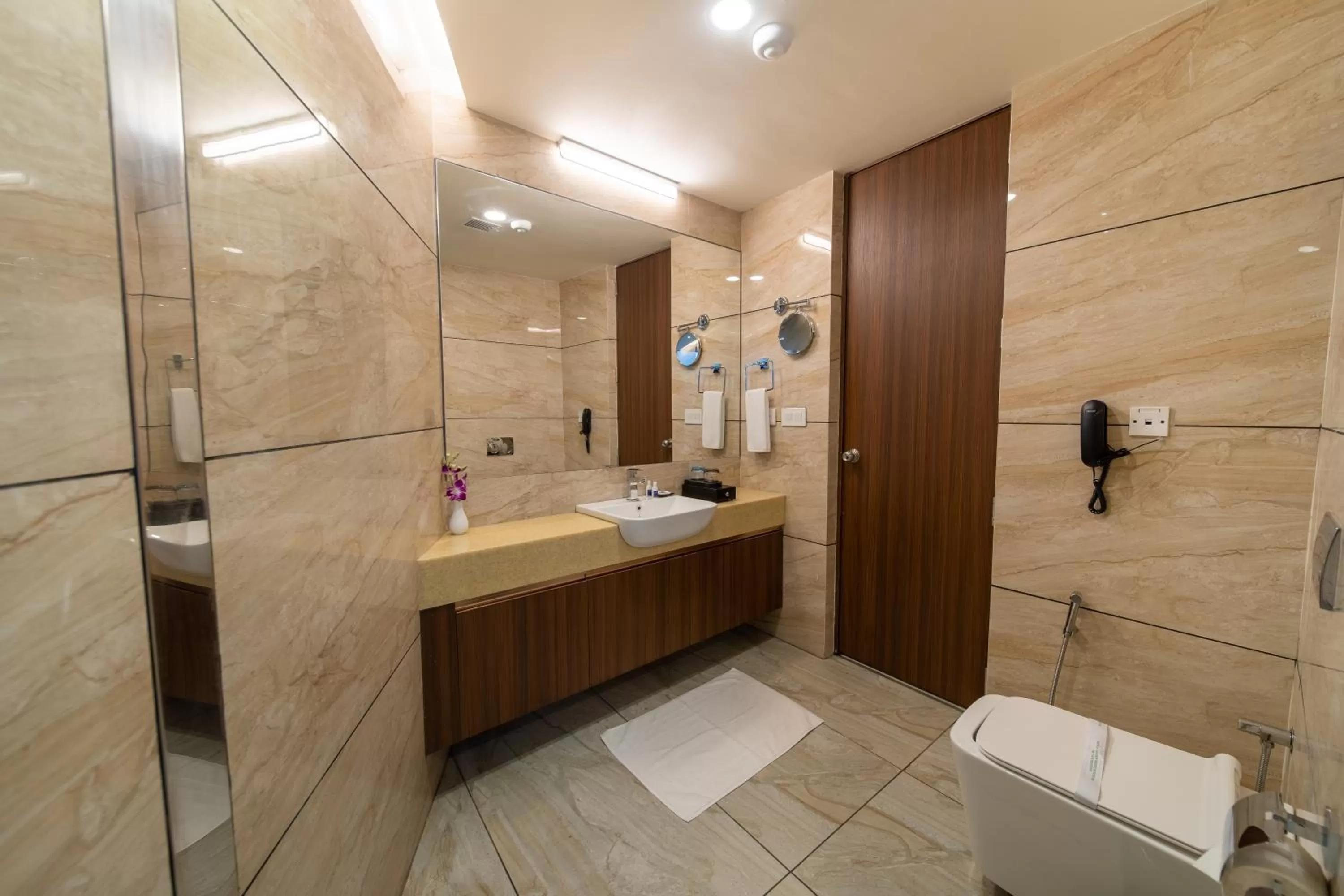 Bathroom in Fezinn Hotel - Best Wayanad Hotel in 2024