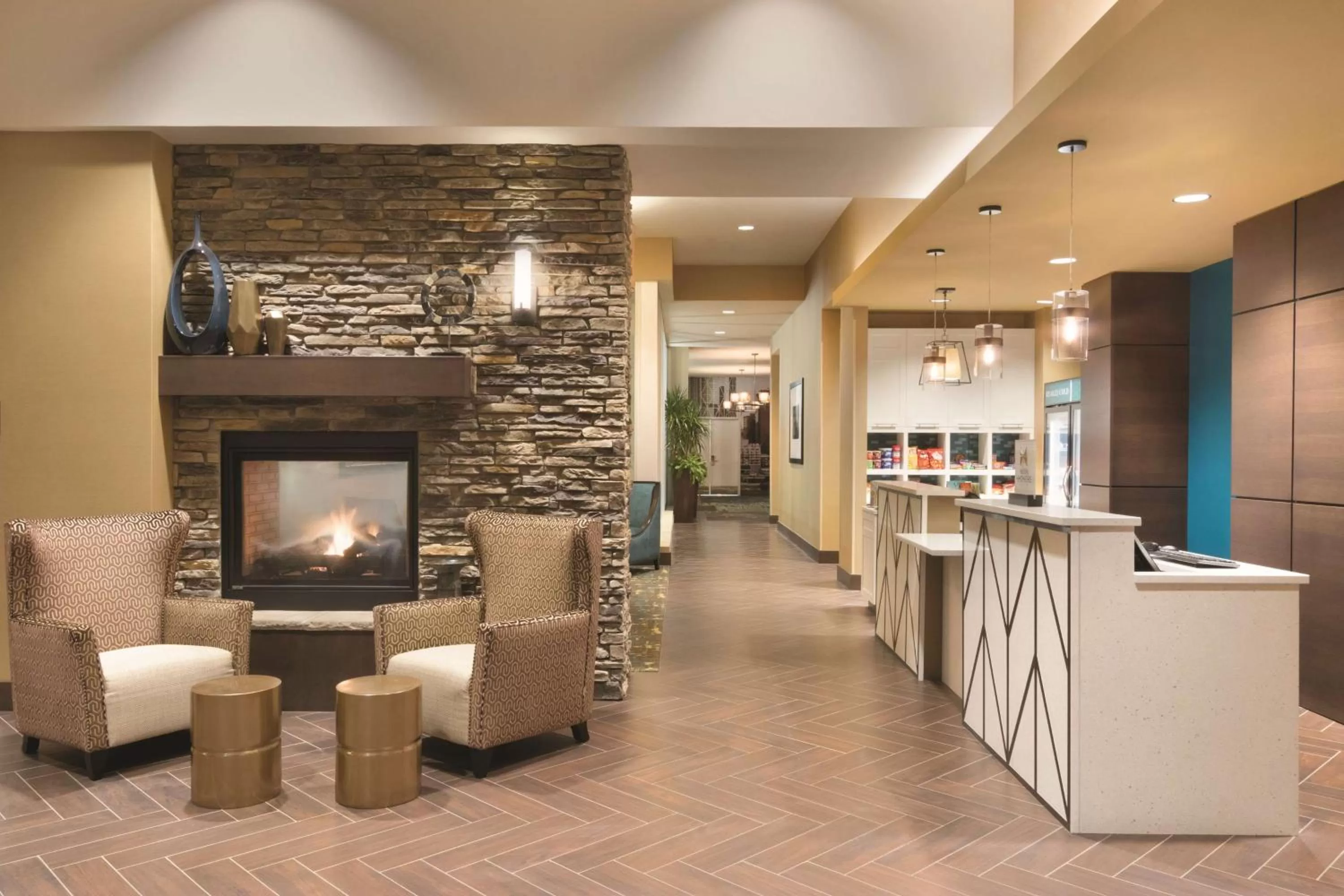 Lobby or reception in Homewood Suites by Hilton Calgary Downtown