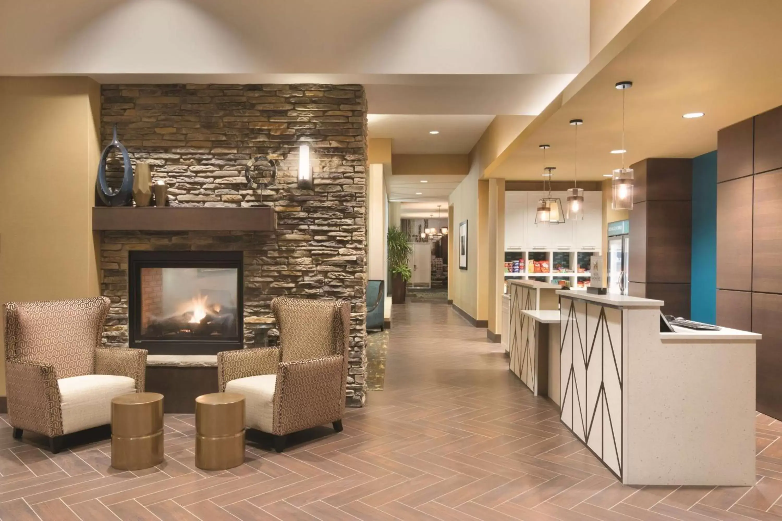 Lobby or reception in Homewood Suites by Hilton Calgary Downtown Lobby or reception in Homewood Suites by Hilton Calgary Downtown