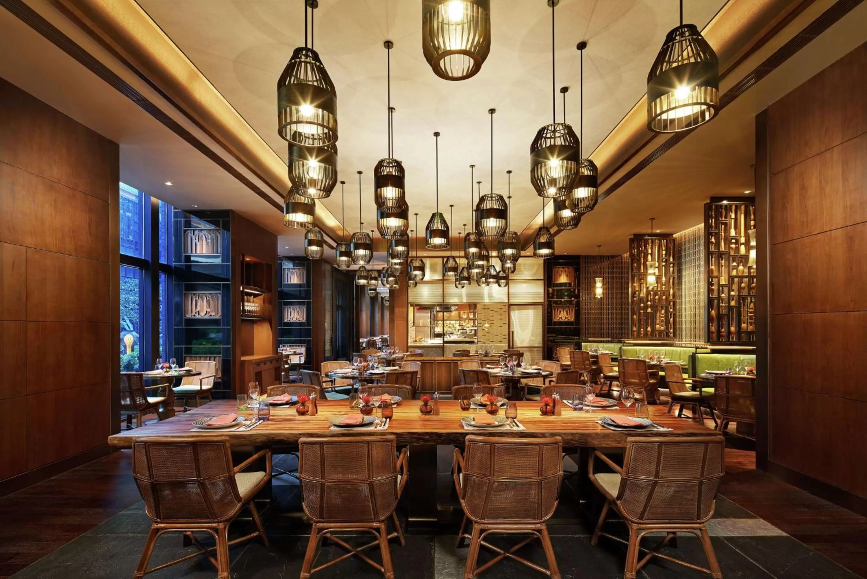 Dining area in Conrad Tianjin