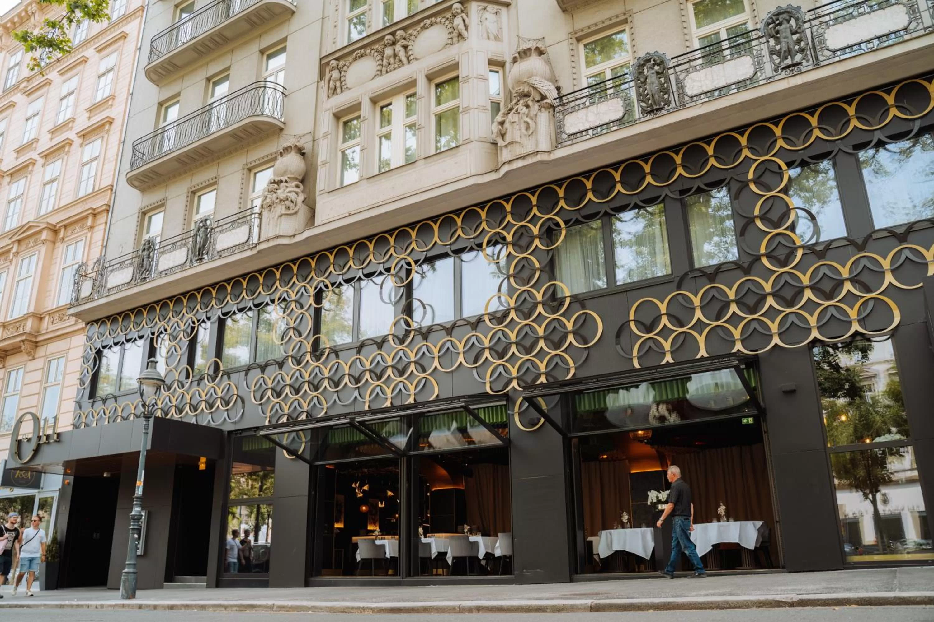 Property building in O11 Boutique Hotel Vienna