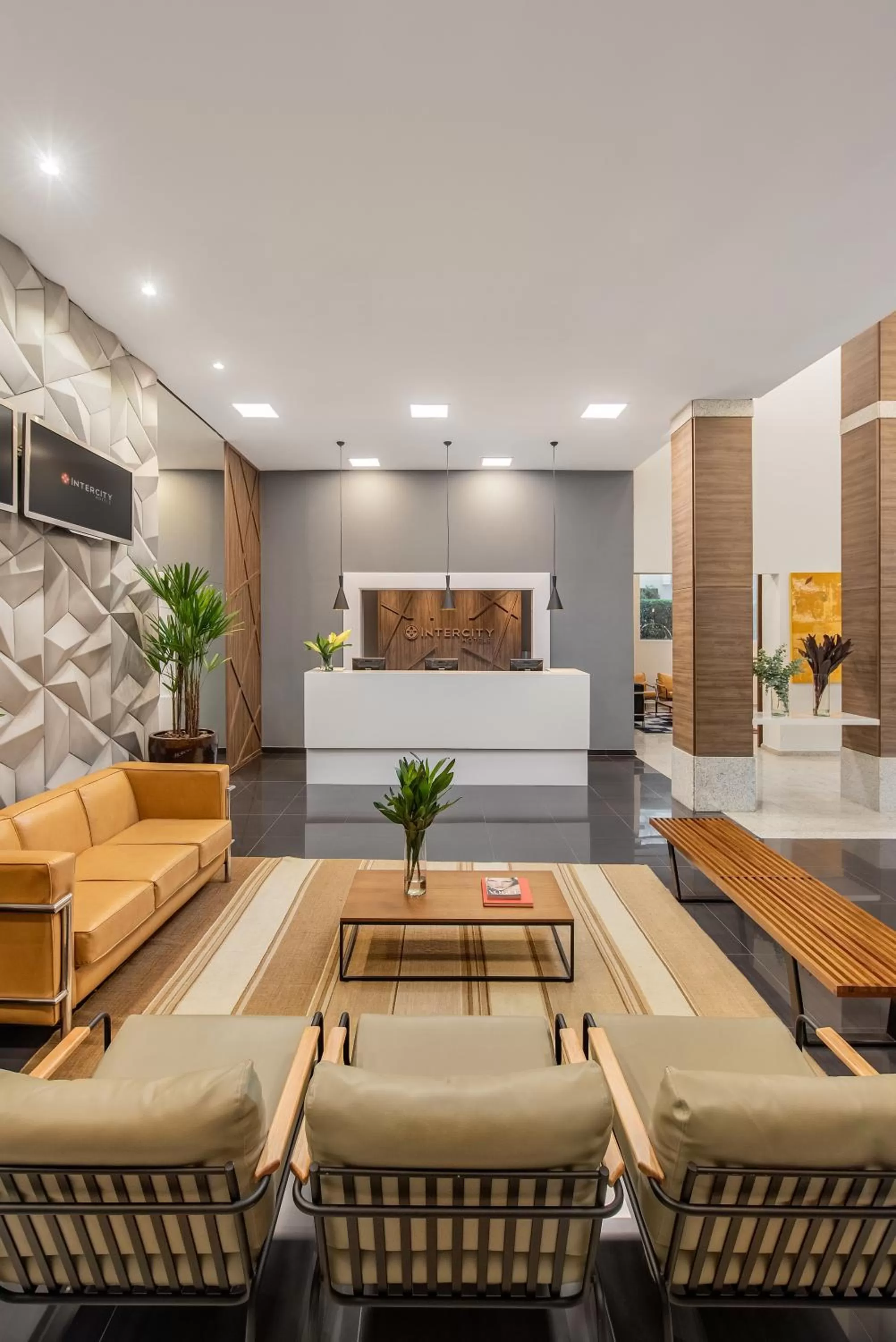 Lobby or reception in Intercity São Paulo Nações Unidas