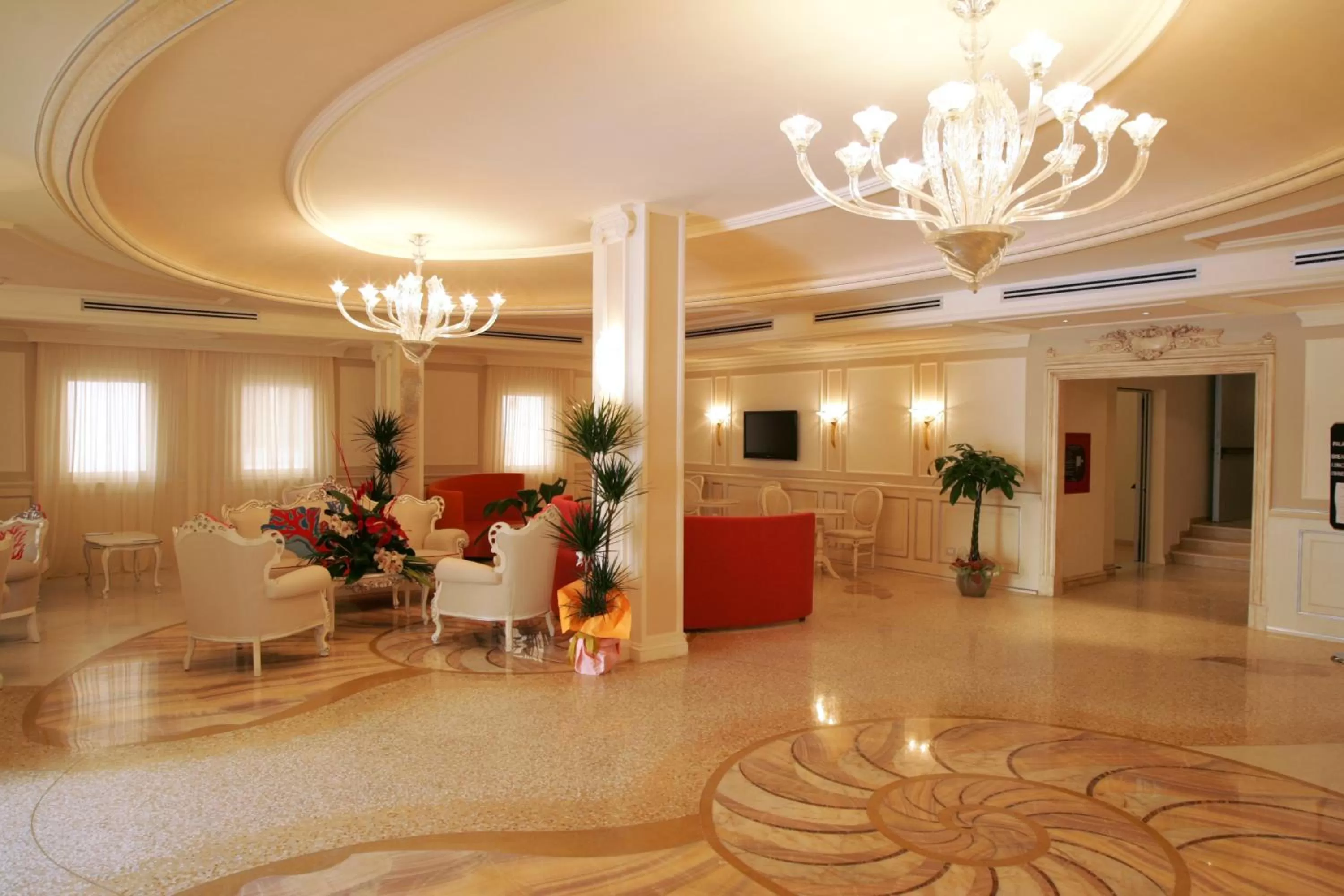 Lobby or reception in Palace Hotel Vieste