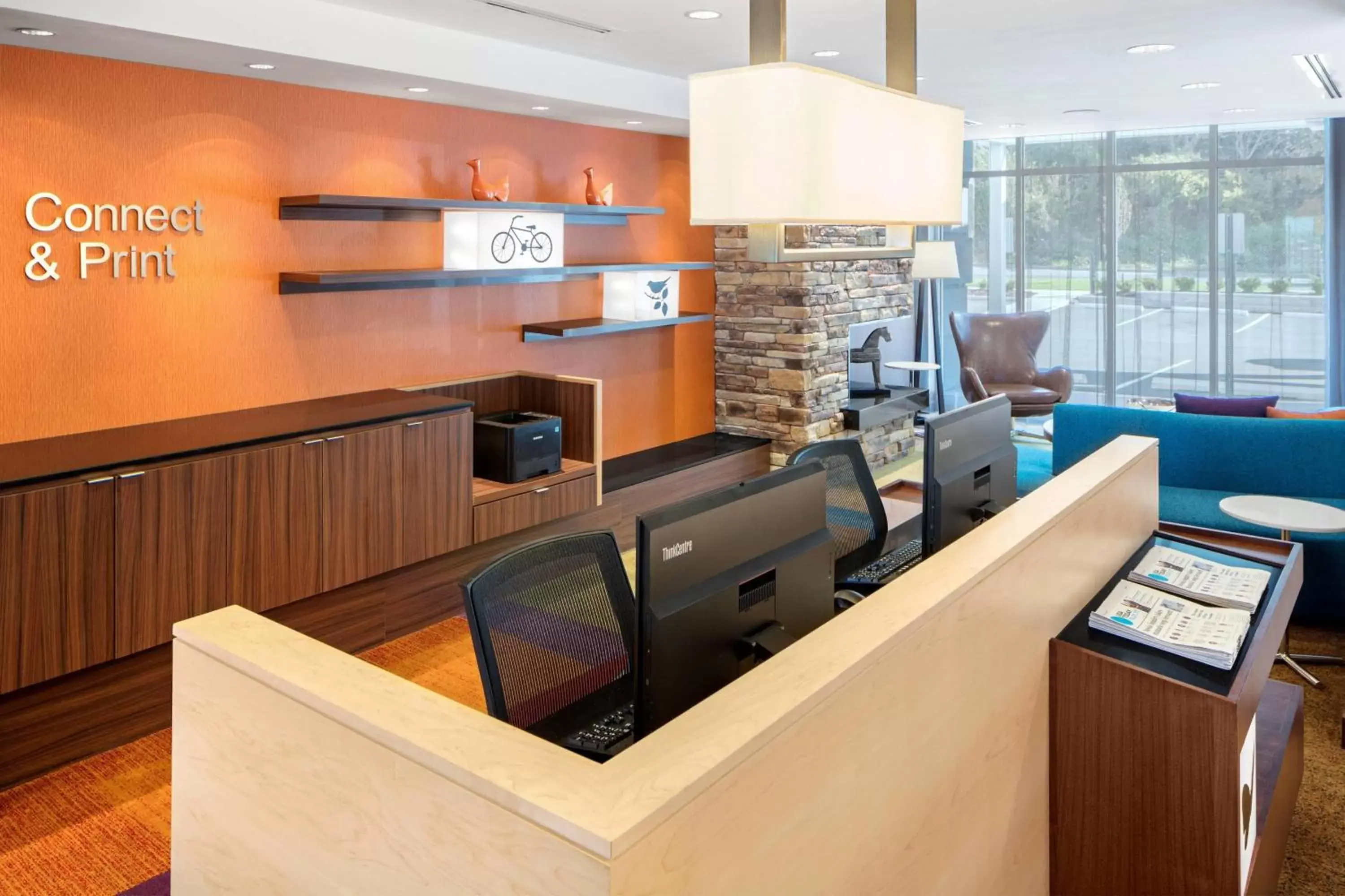 Business facilities, Lobby/Reception in Fairfield Inn & Suites by Marriott North Bergen