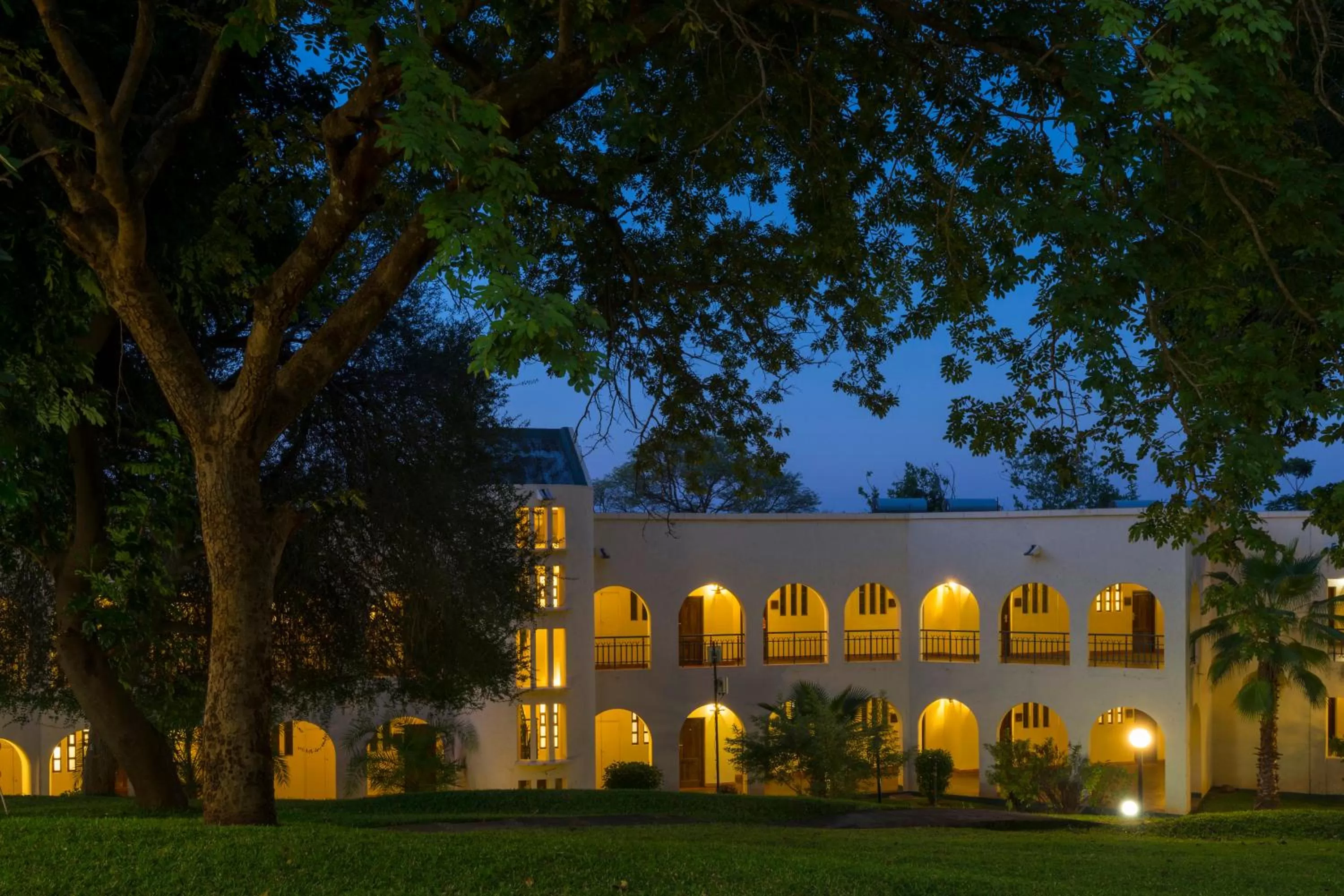 Property building in Victoria Falls Rainbow Hotel