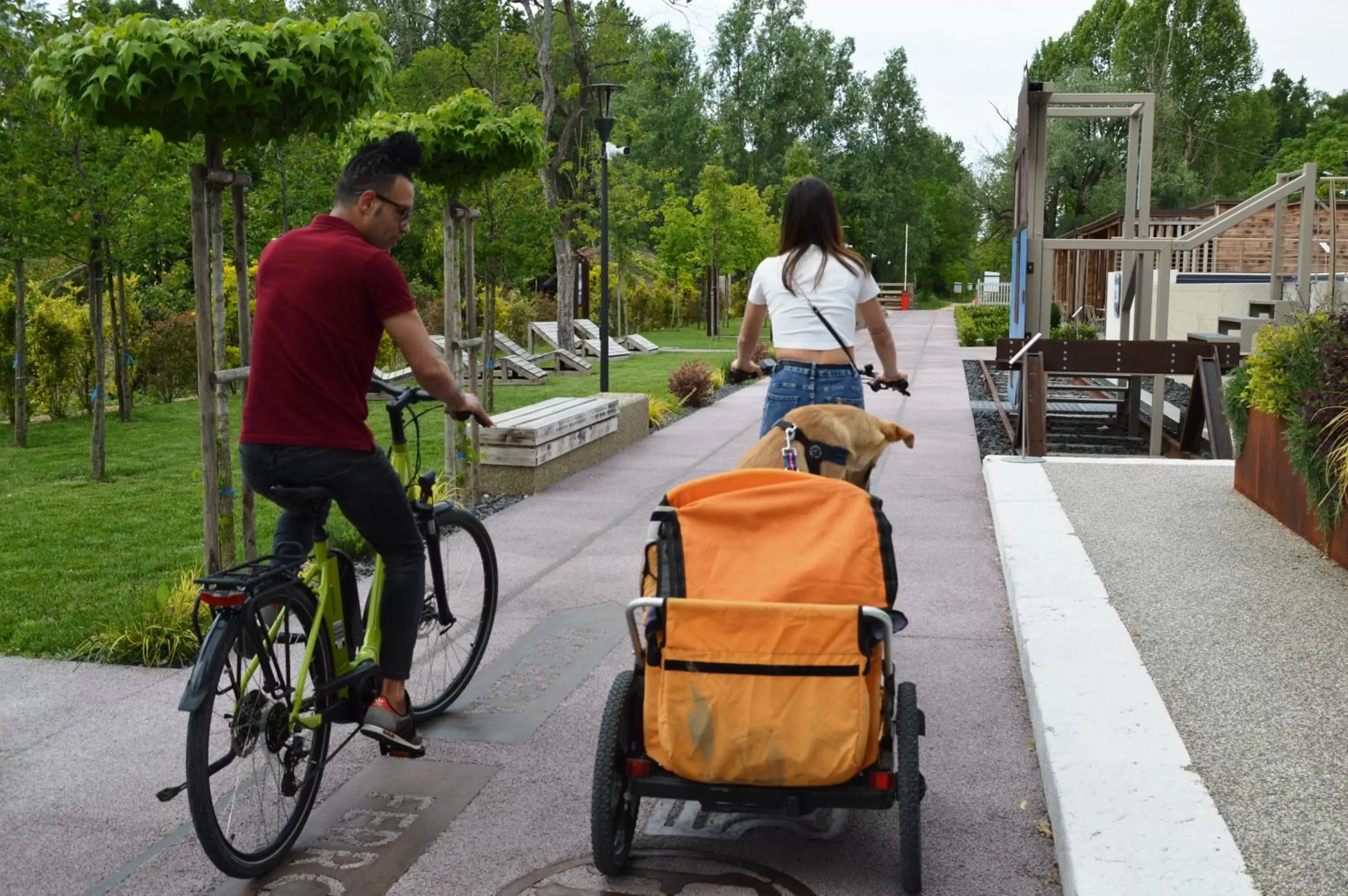 Garden, Biking in Borgo Stazione Bike Inn