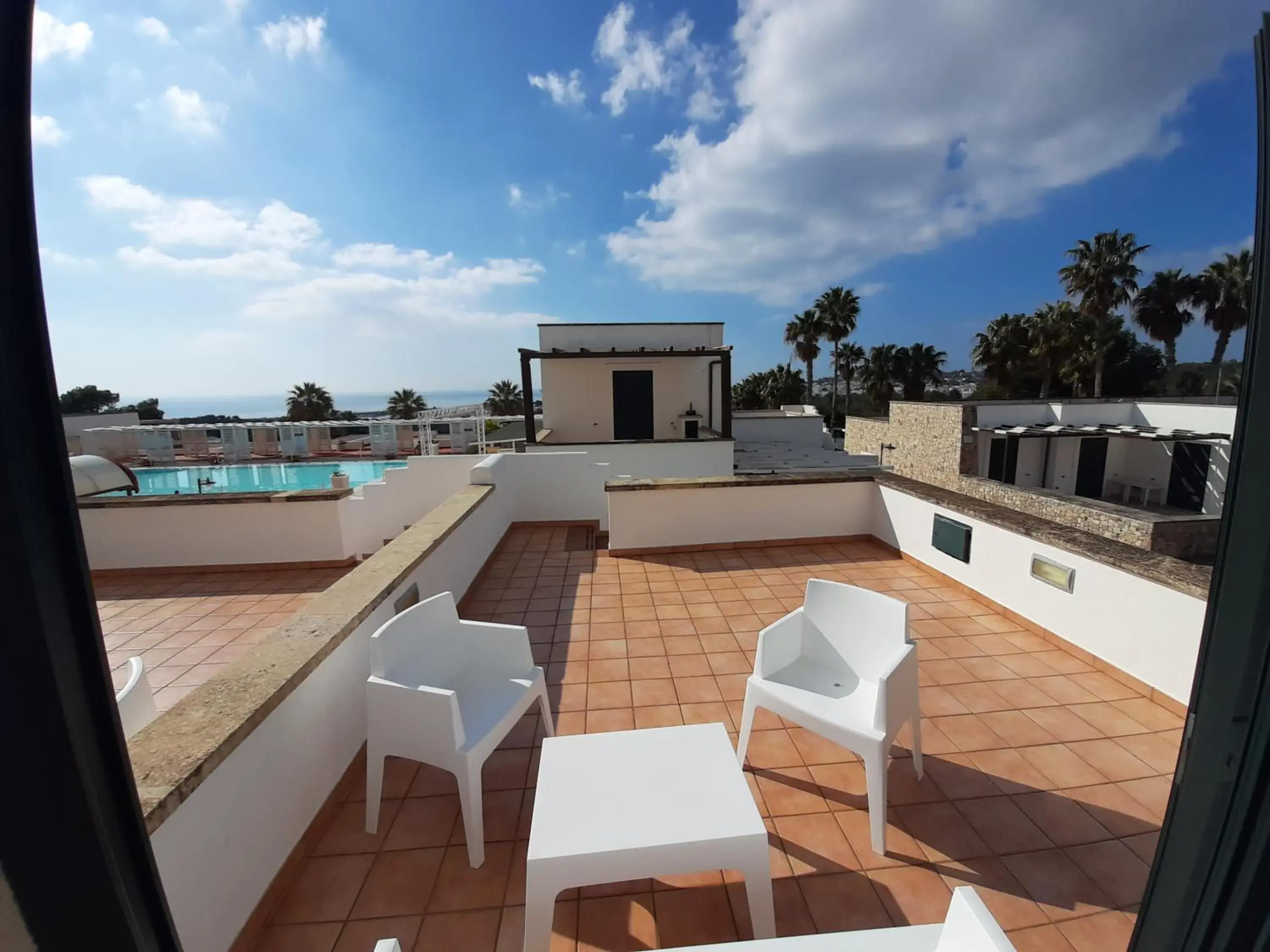 Balcony/Terrace in Messapia Hotel & Resort