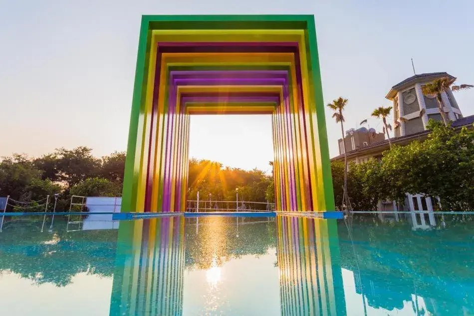 Natural landscape, Swimming Pool in Lee Don Motel