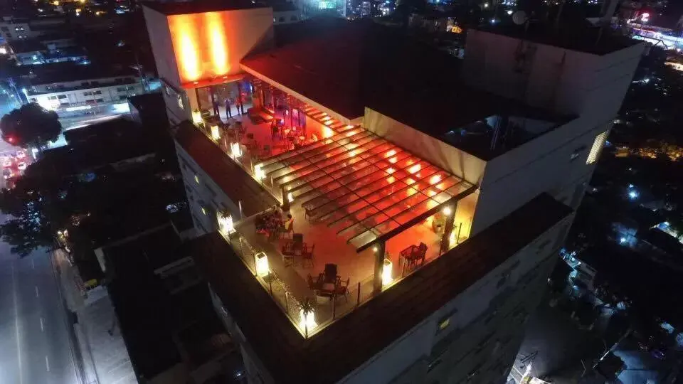 Night, Bird's-eye View in Harolds Evotel Cebu