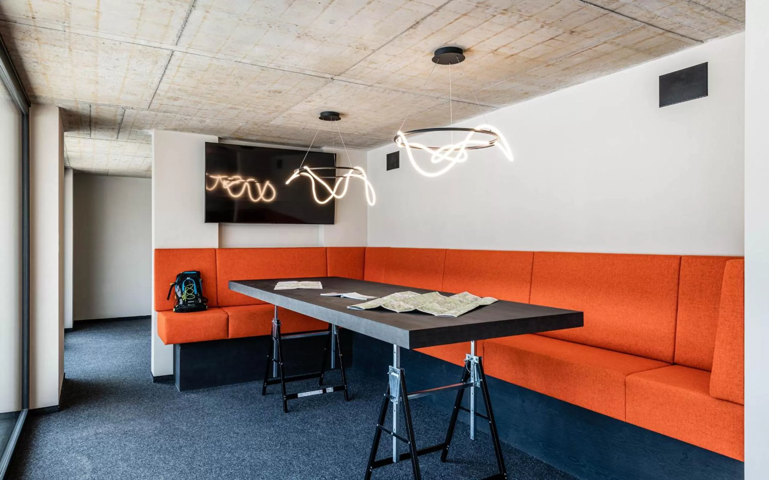 Seating area in Hotel Wochtla Buam