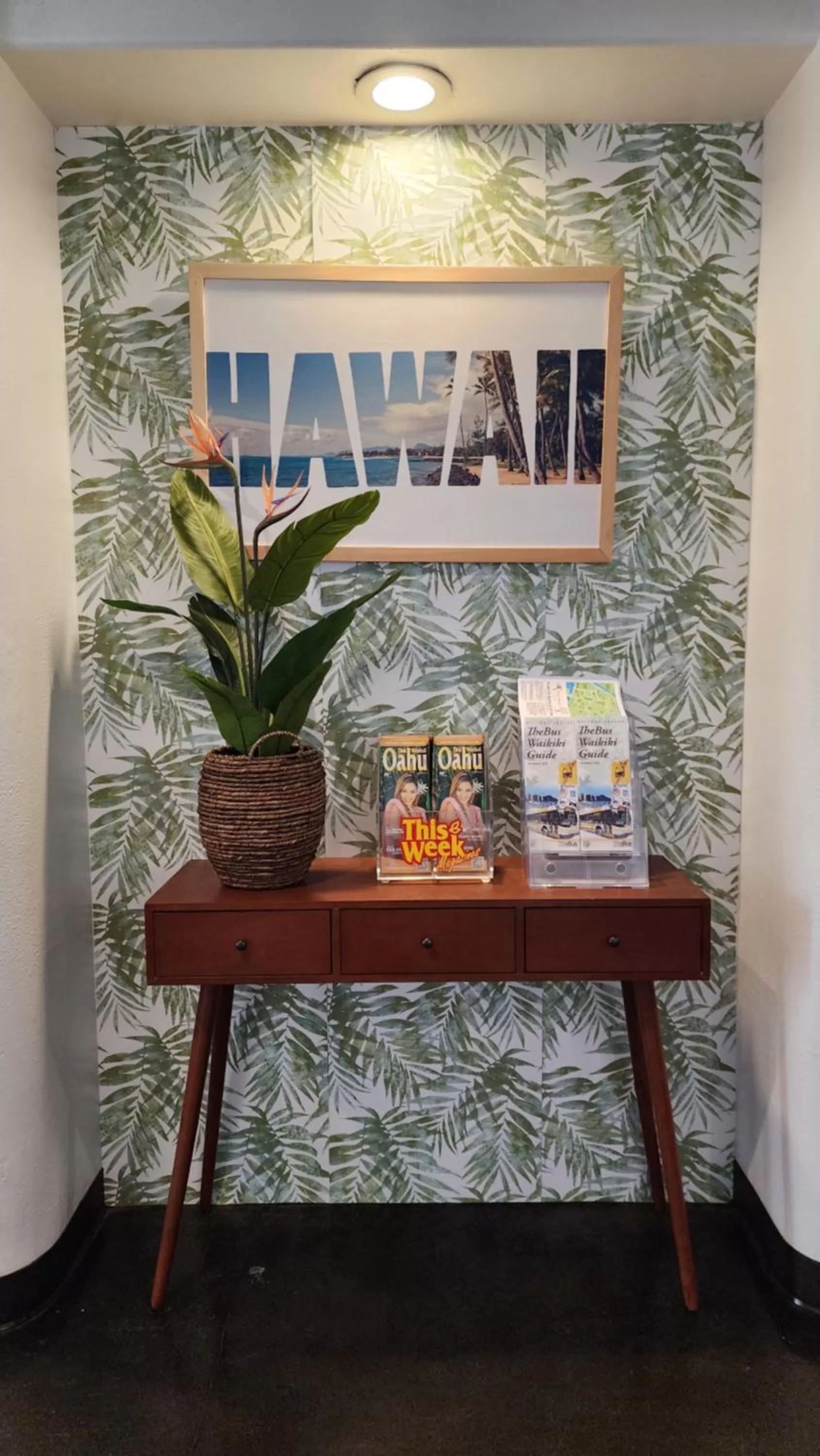 Decorative detail in Stay Hotel Waikiki