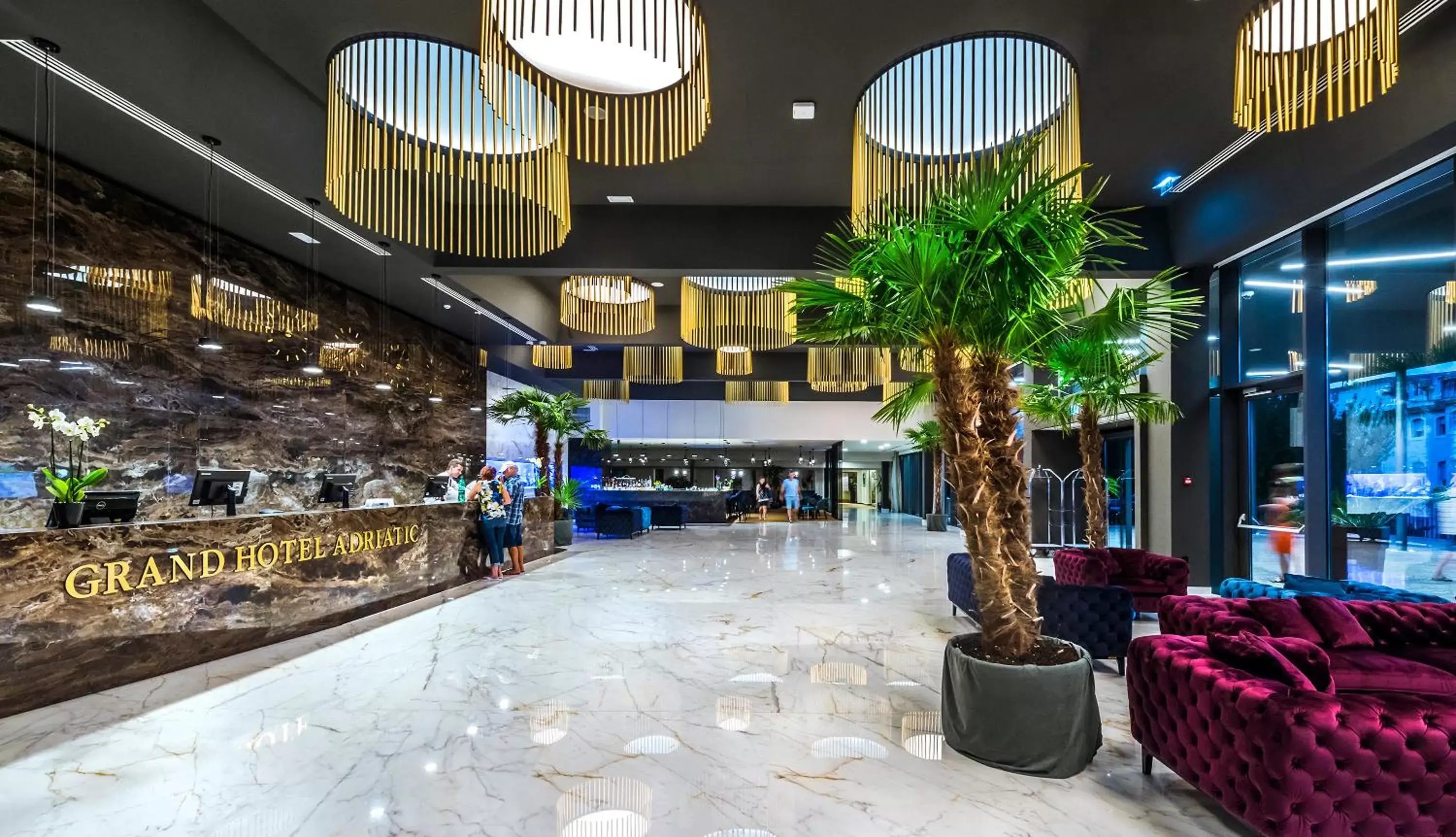 Lobby or reception, Lobby/Reception in Grand Hotel Adriatic