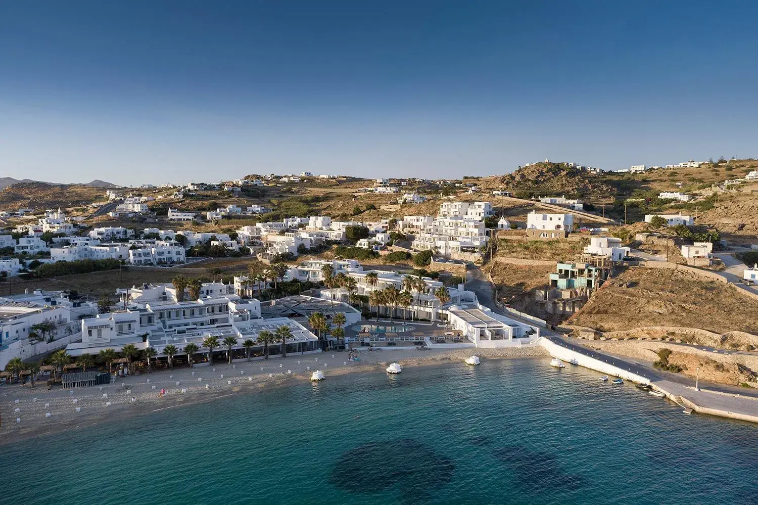 Bird's eye view, Bird's-eye View in Deliades Mykonos