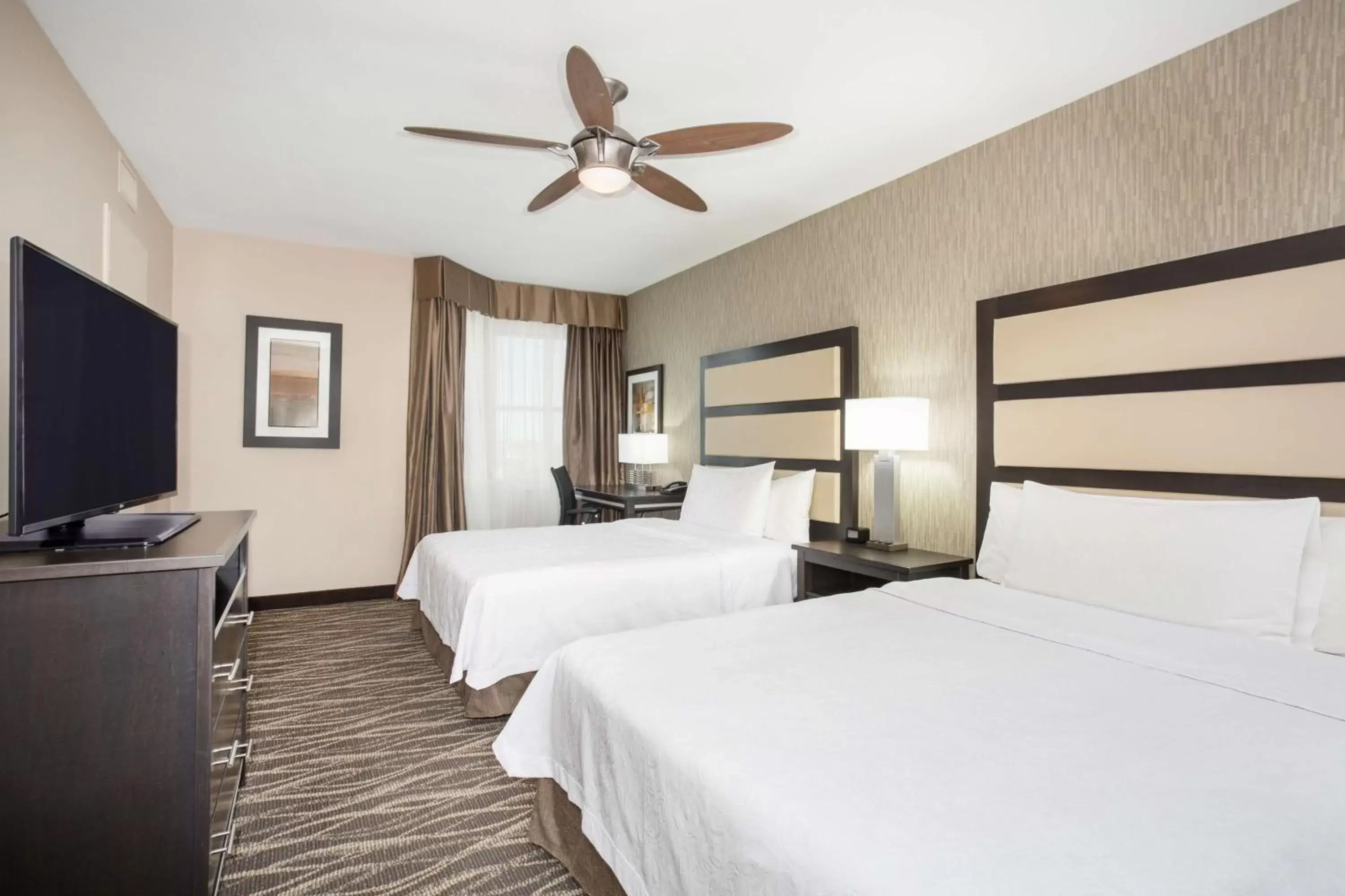 Bed in Homewood Suites by Hilton South Las Vegas