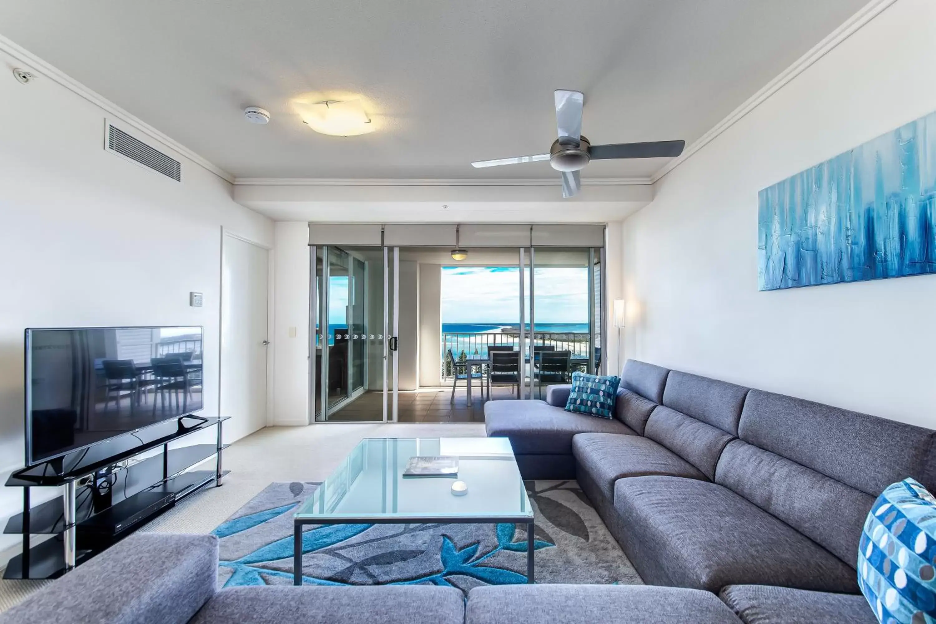 Living room, Seating Area in Aspect Caloundra