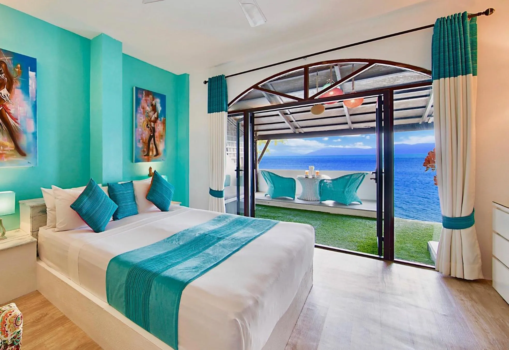 Exclusive Beachfront Suite with Terrace  in Hacienda Fisherman's Village