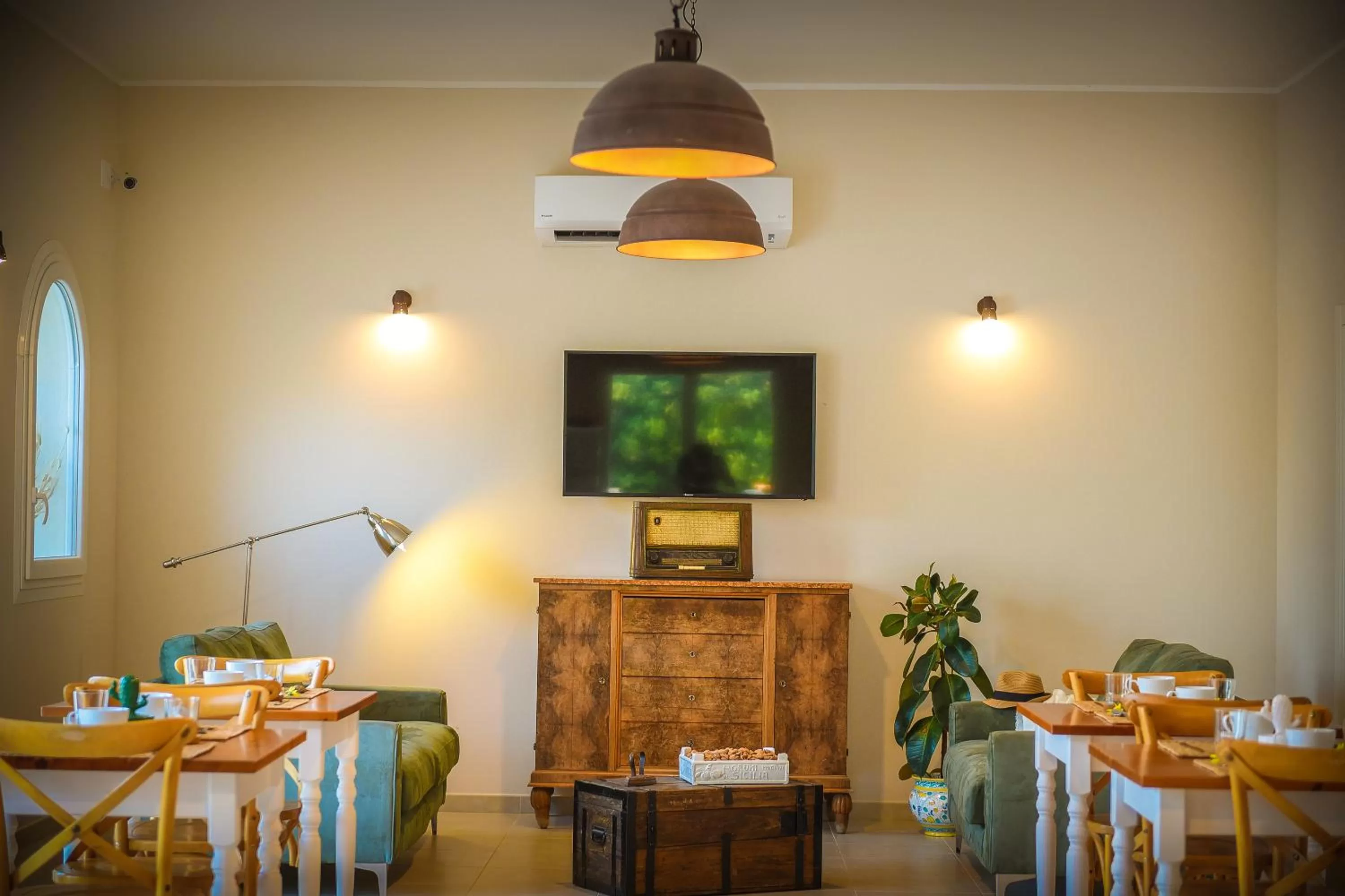 Lobby or reception in Baglio Genovesi