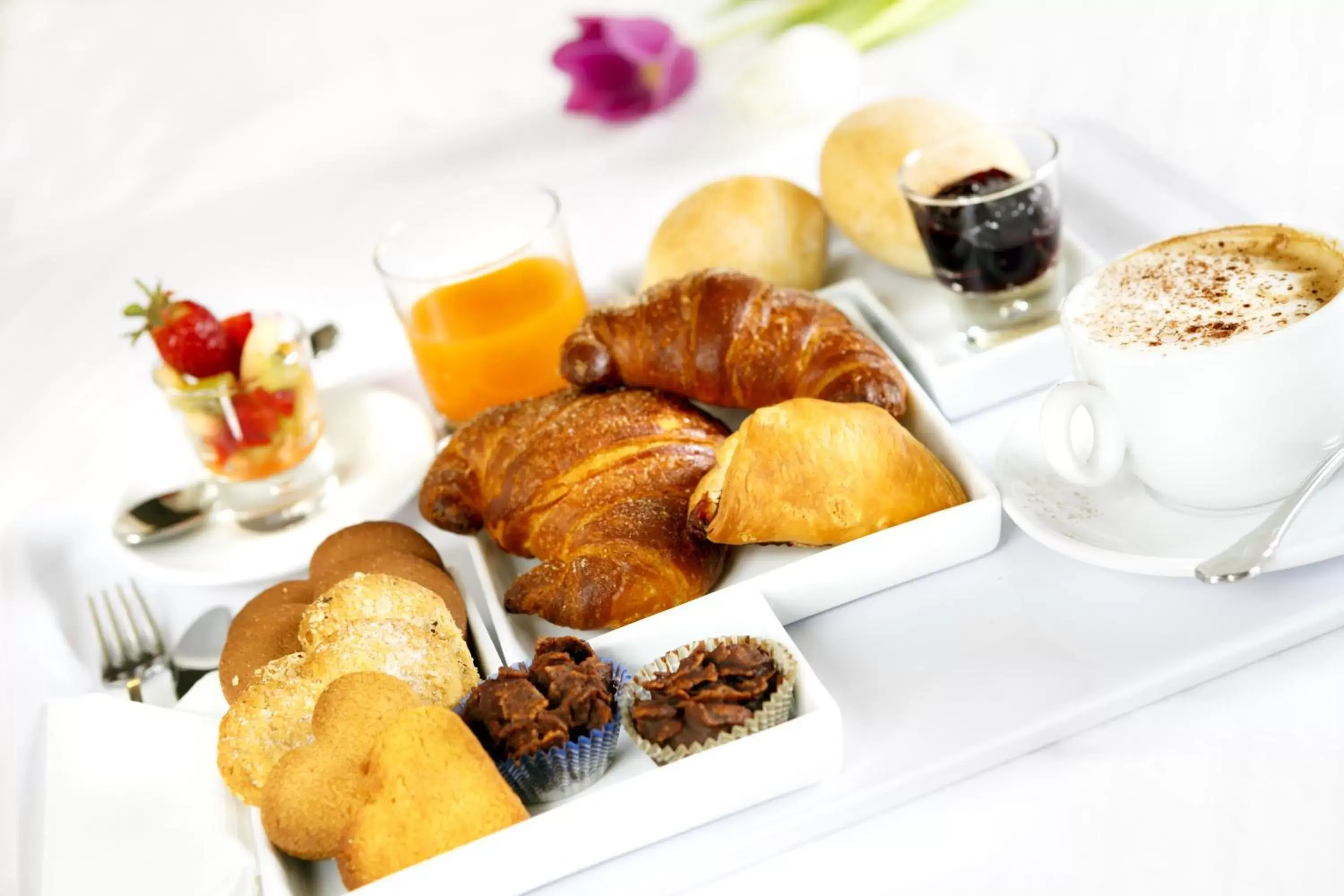 Food close-up, Breakfast in Best Western Plus Royal Superga Hotel