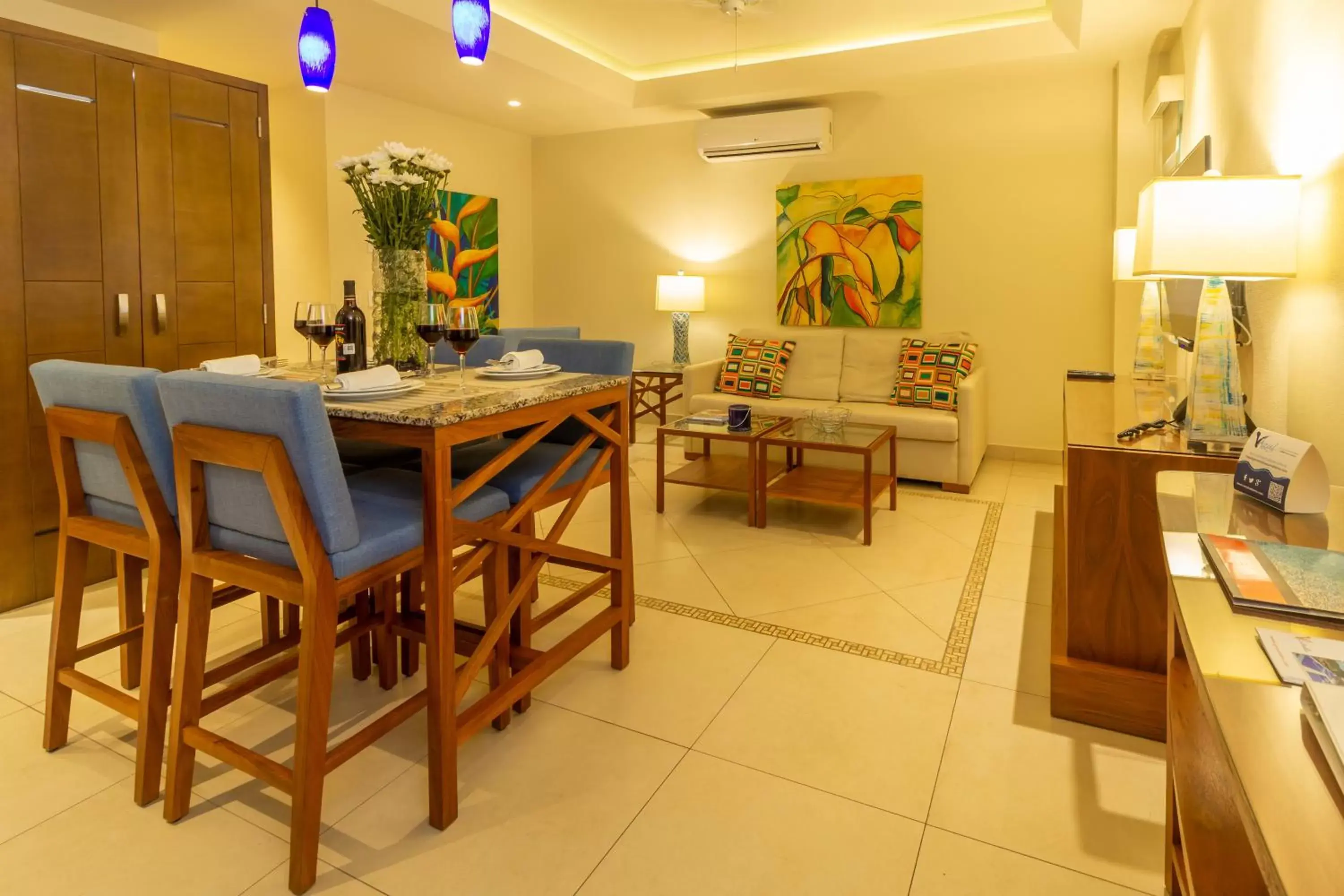 Dining area, Restaurant/Places to Eat in V Azul Vallarta - Luxury Vacation Rental Adults Only