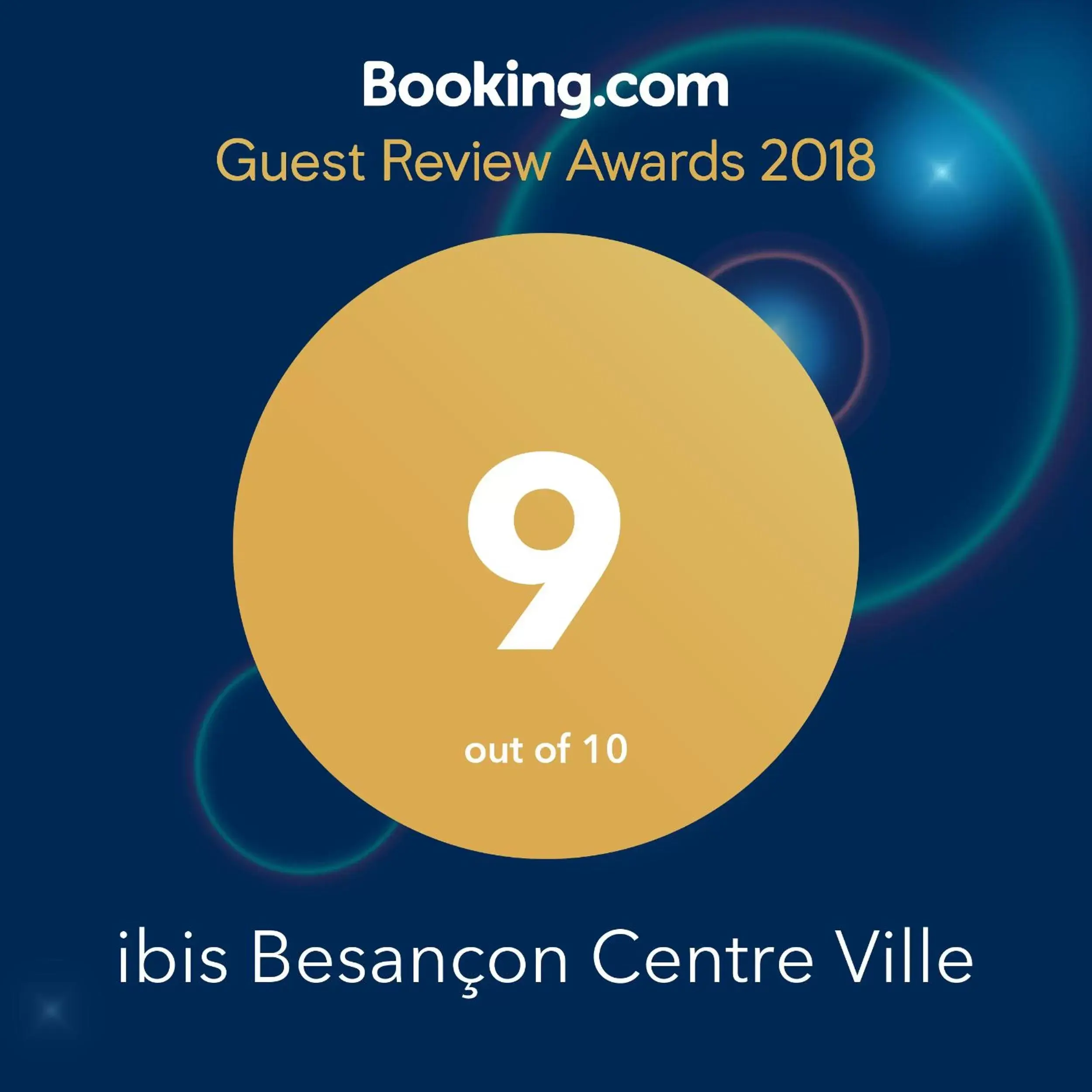 Certificate/Award in ibis Besançon Centre Ville