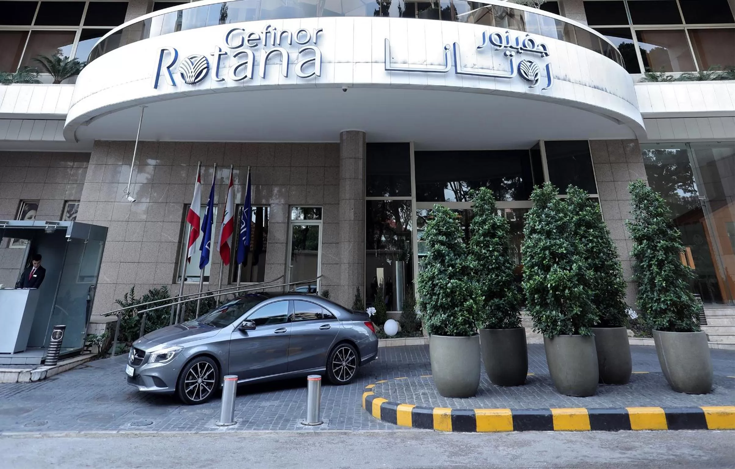 Facade/entrance in Gefinor Rotana – Beirut