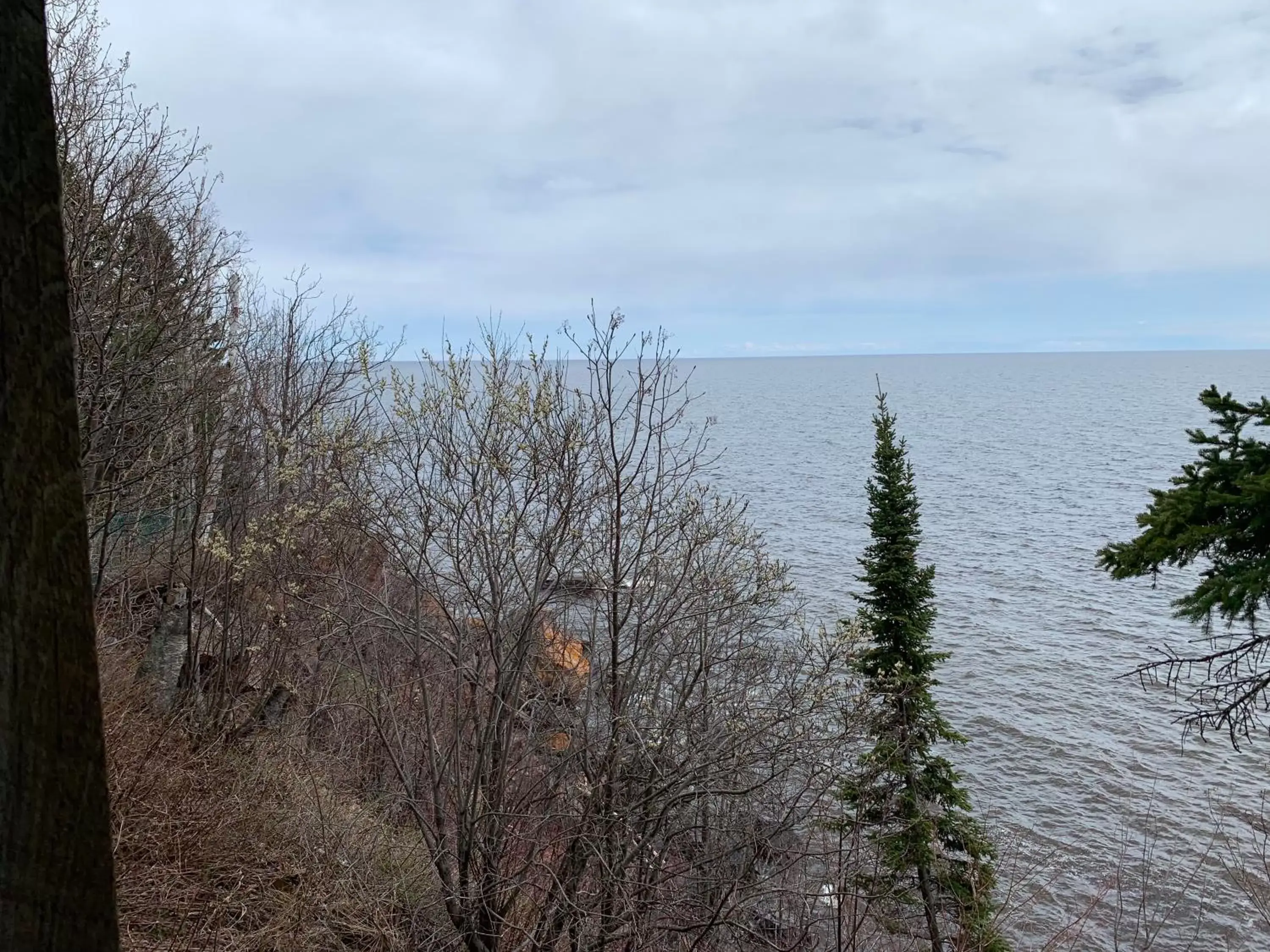 Lake view in Cliff Dweller on Lake Superior