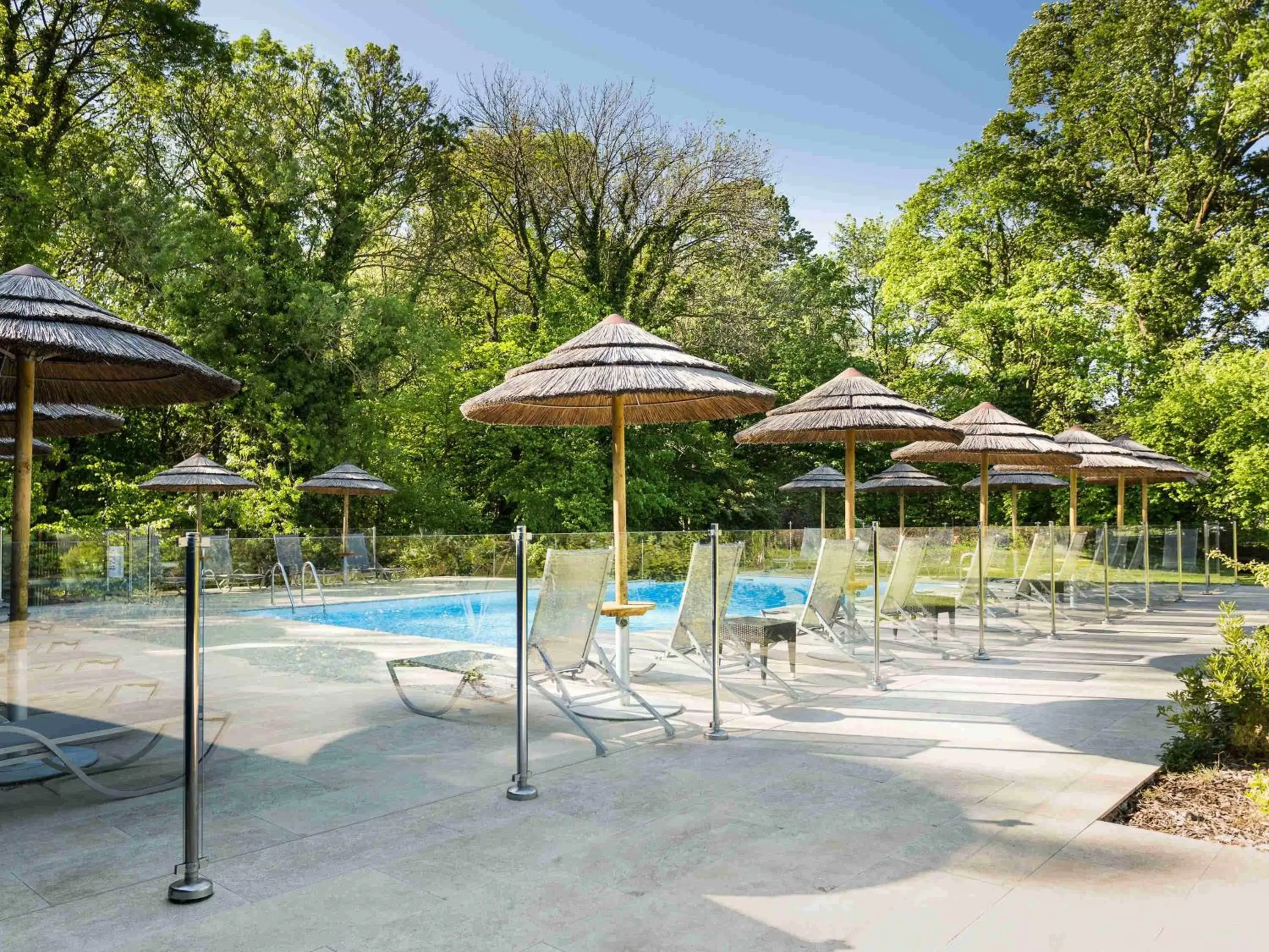 Pool view, Swimming Pool in Novotel Valence Sud