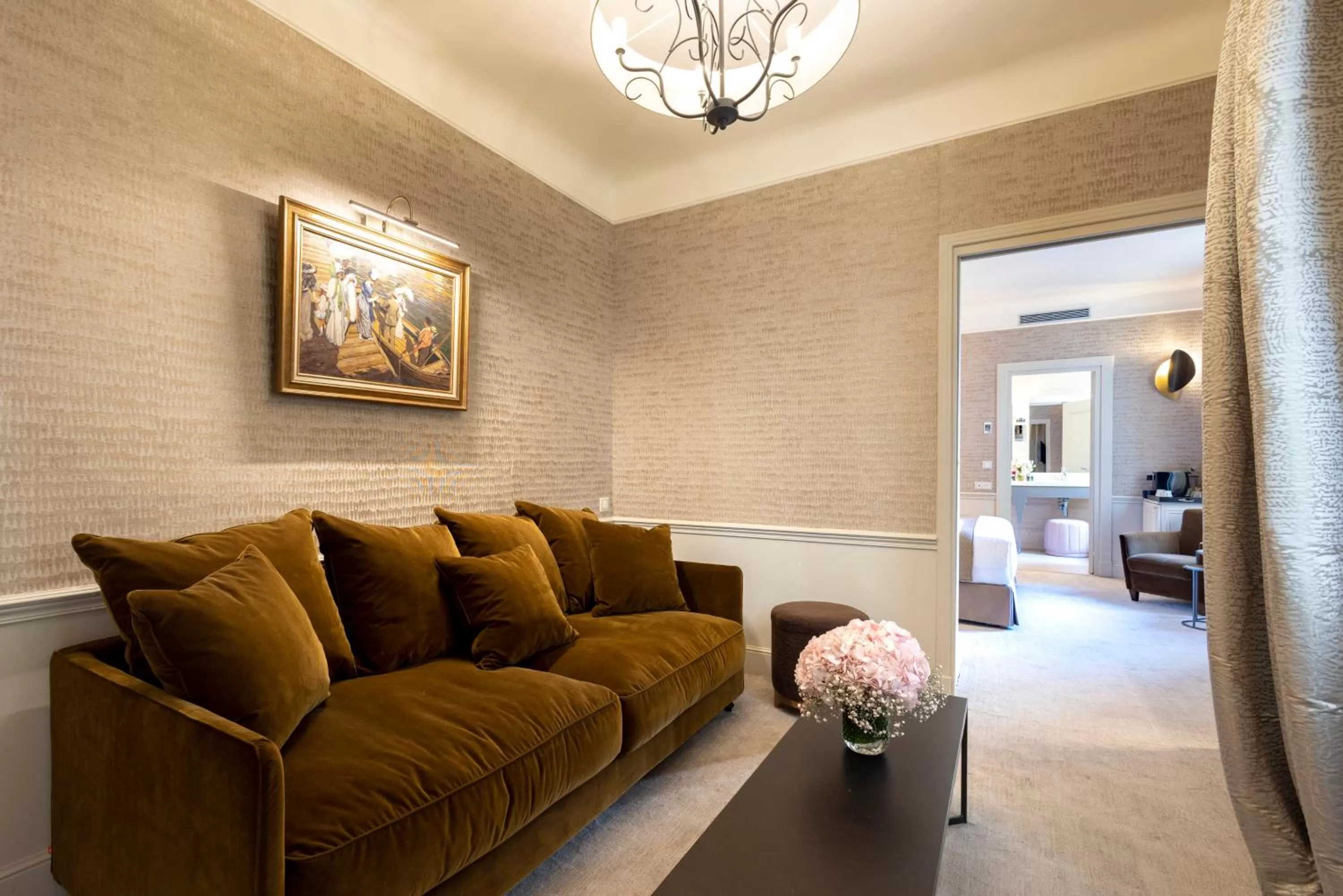 Living room in Hotel Residence Foch