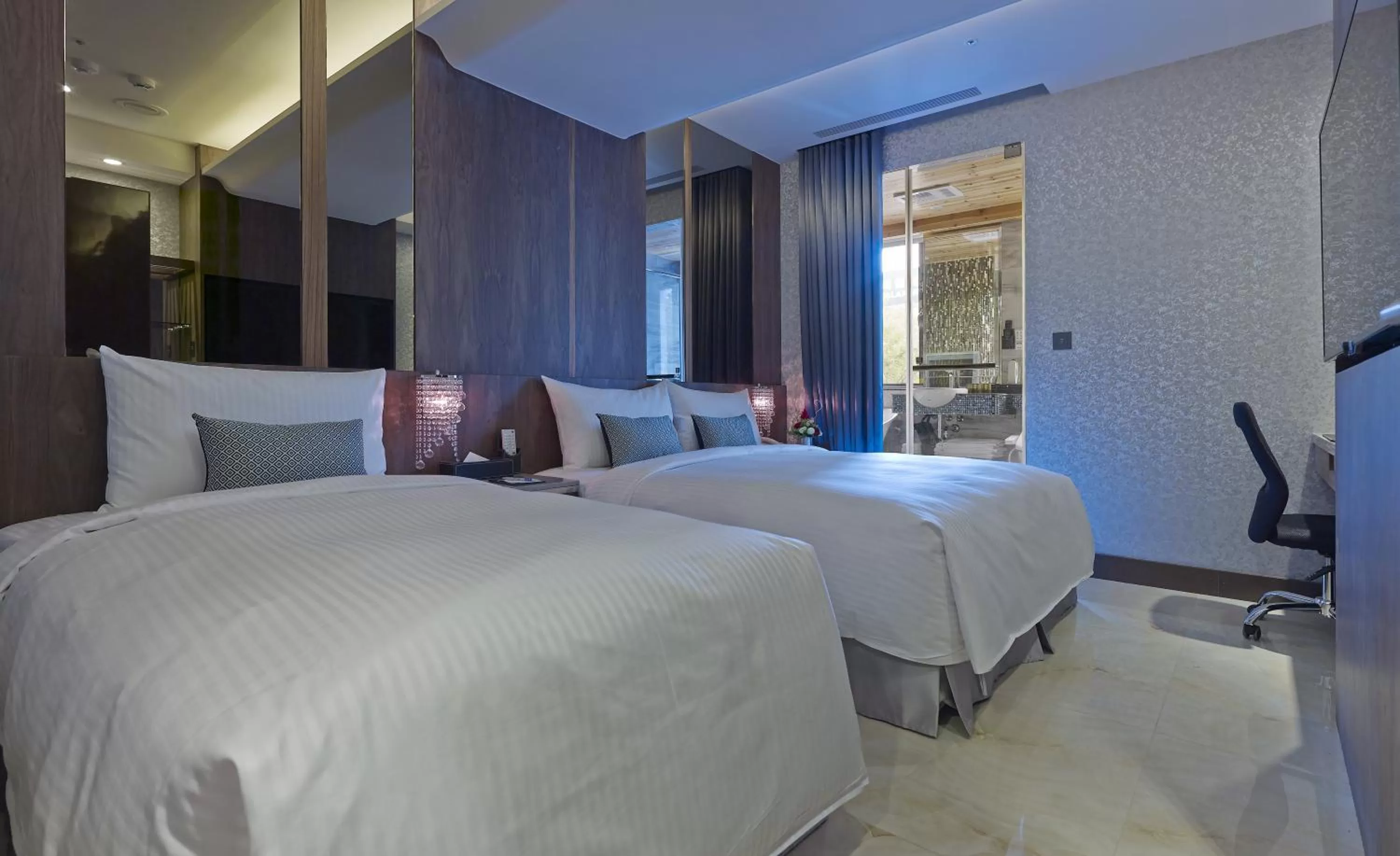 Photo of the whole room, Bed in Beauty Hotels Taipei - HOTEL BSTAY Self Check In