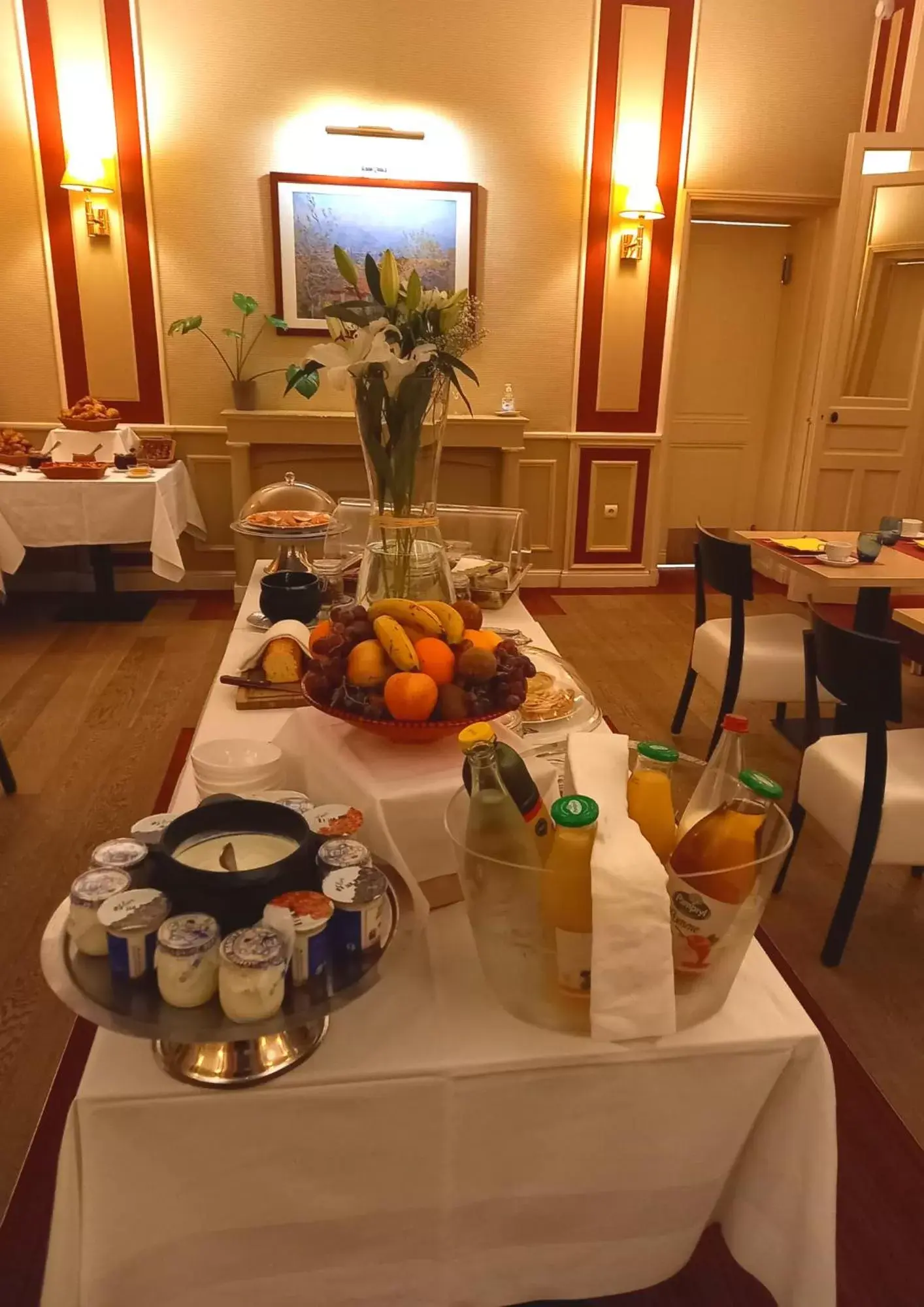 Breakfast in Le Domaine des Roches, Hotel & Spa