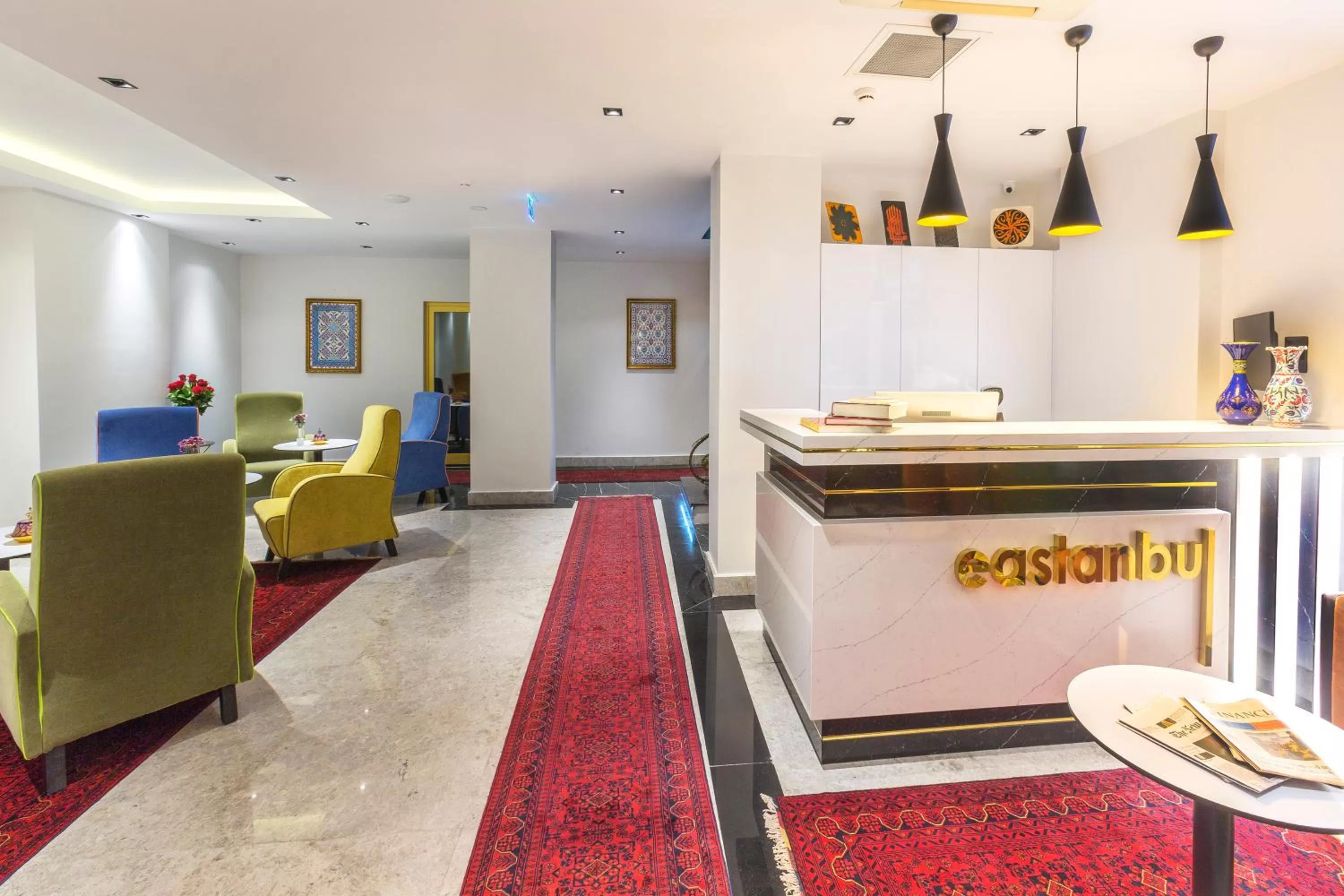 Lobby or reception in Eastanbul Suites