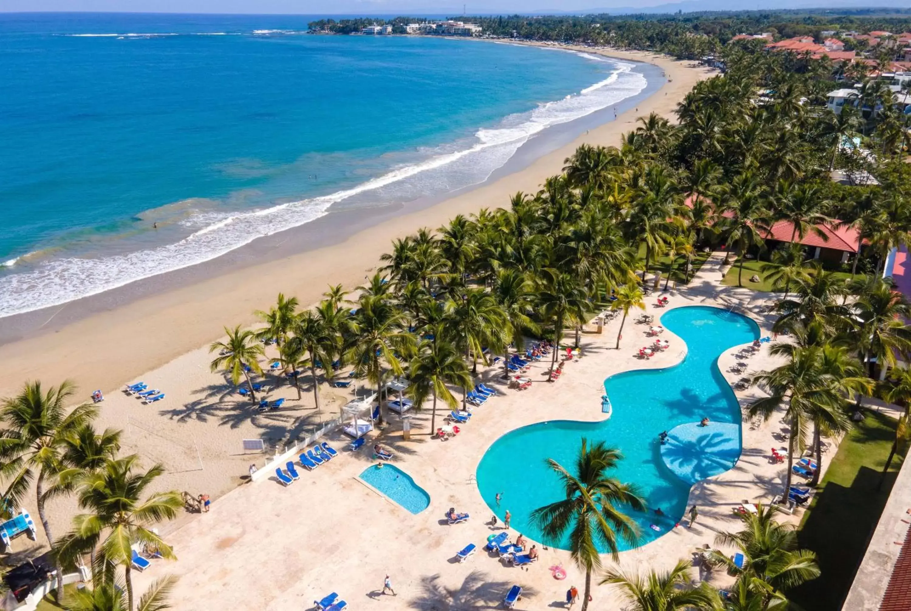 Pool View in Viva Tangerine by Wyndham, A Trademark All Inclusive