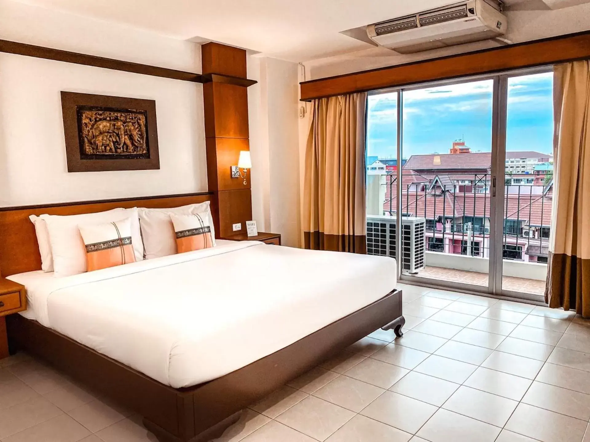 Bedroom in Piyada Residence Pattaya
