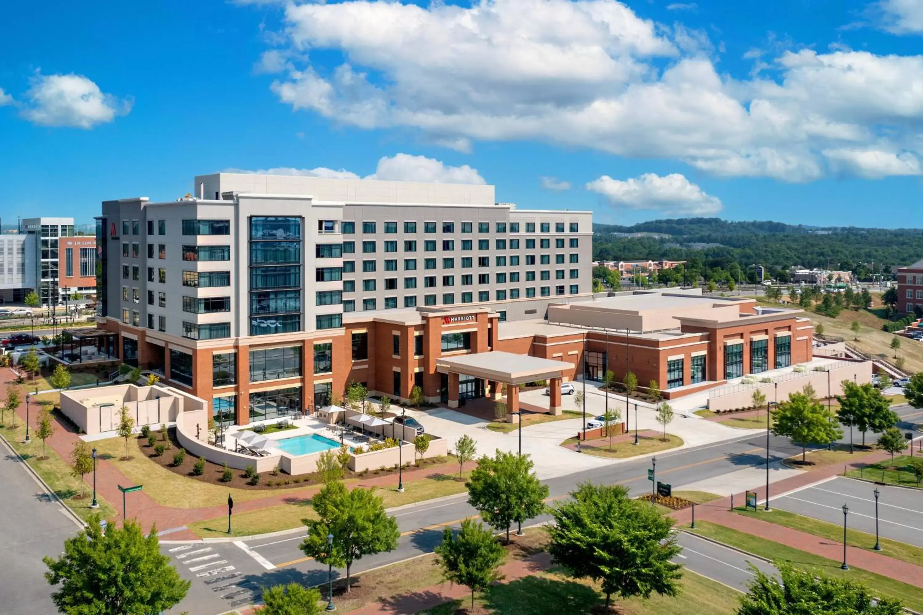Property building, Pool View in UNC Charlotte Marriott Hotel & Conference Center