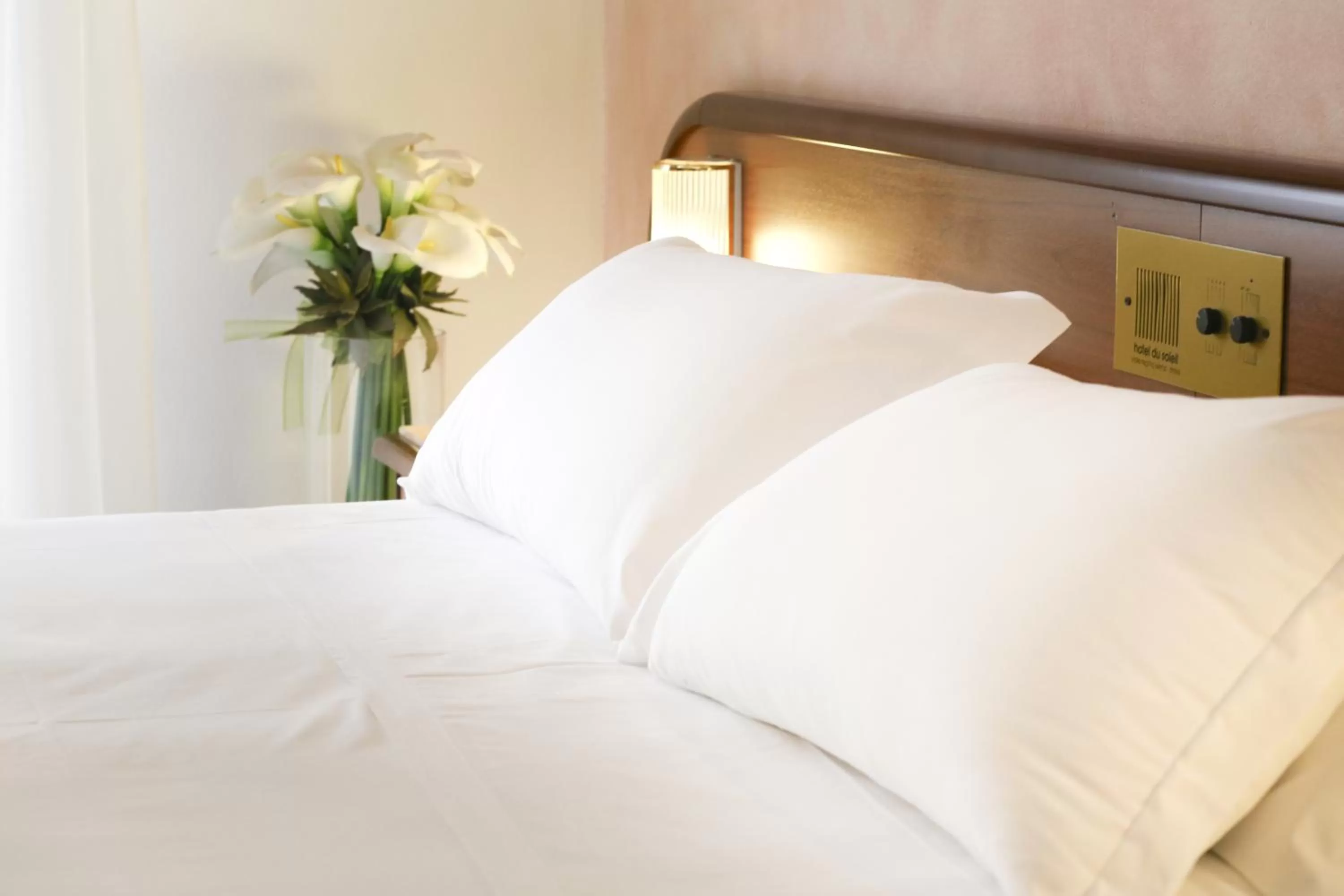 Bed in Hotel Du Soleil