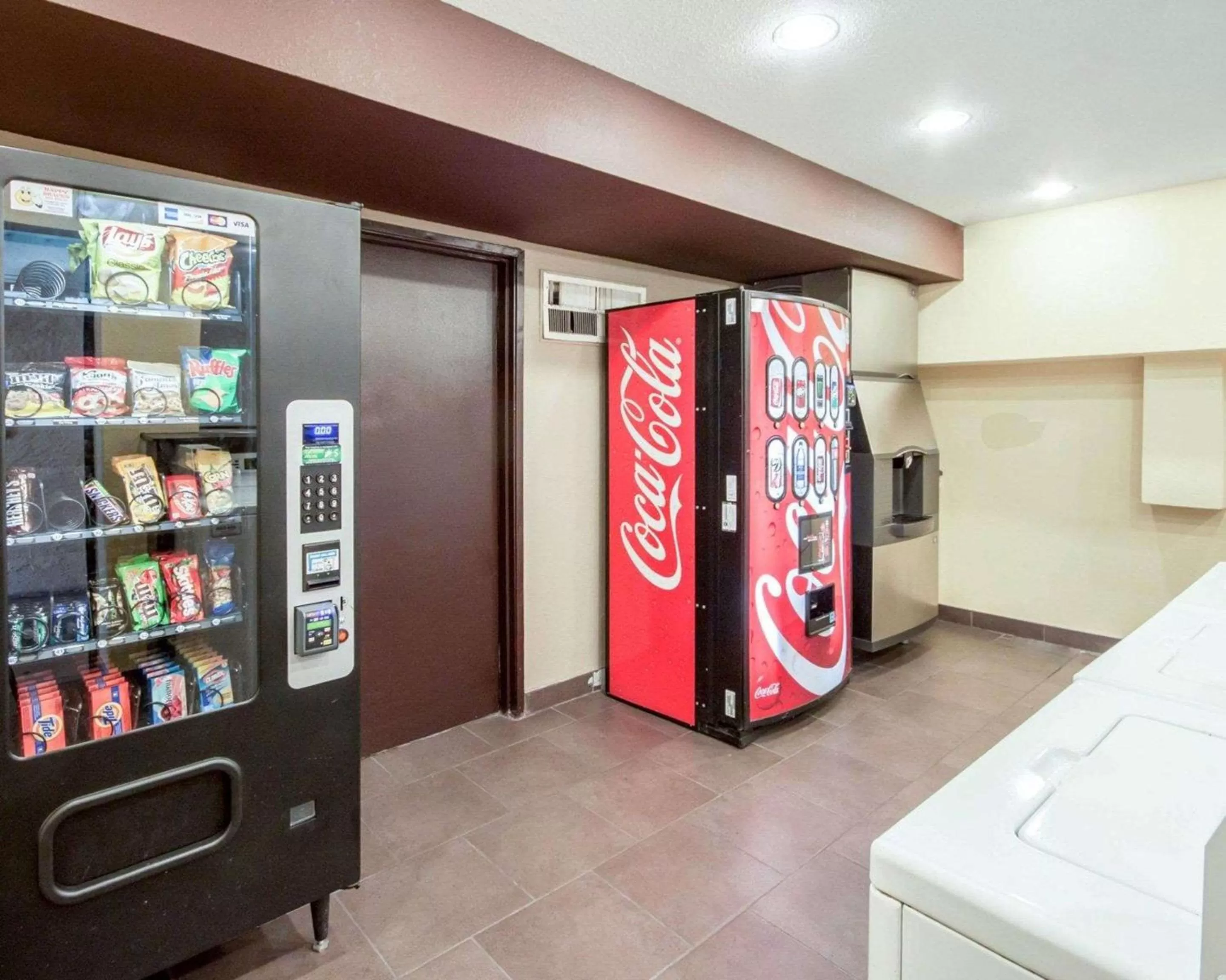 On site in Quality Inn Airport East