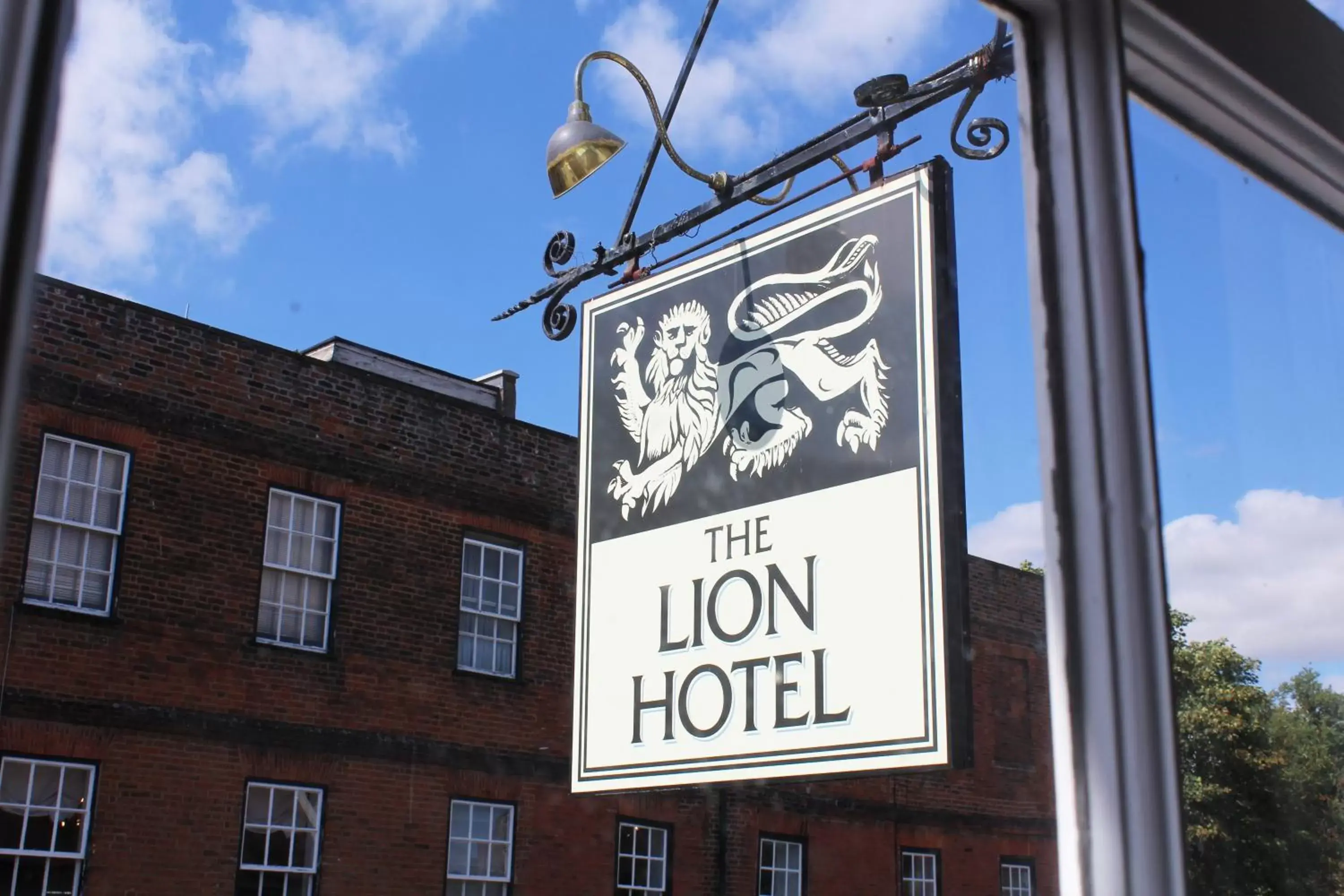 Property logo or sign in The Lion Hotel