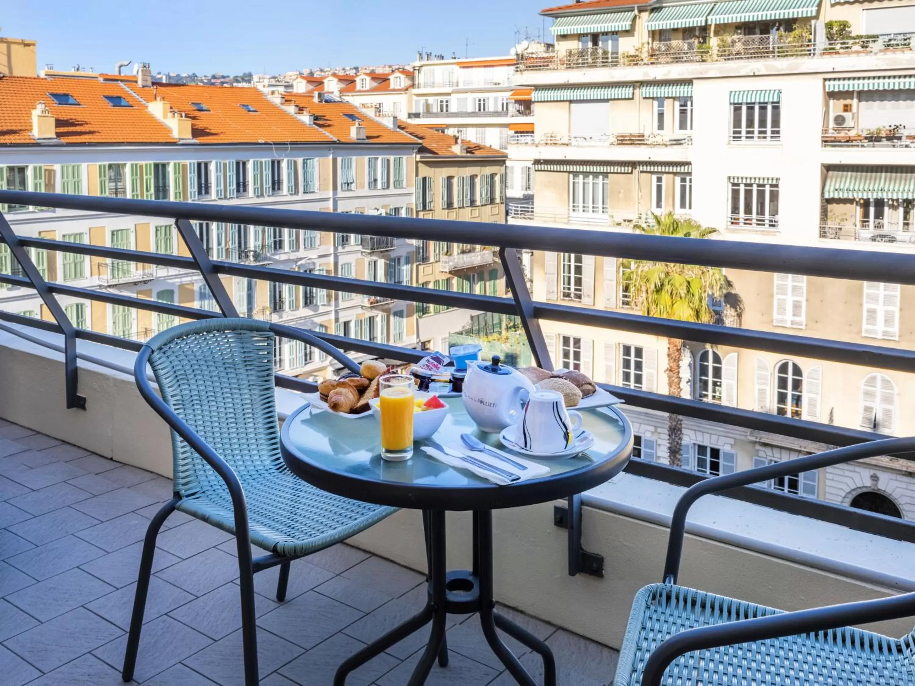 Balcony/Terrace in Hotel Nice Riviera