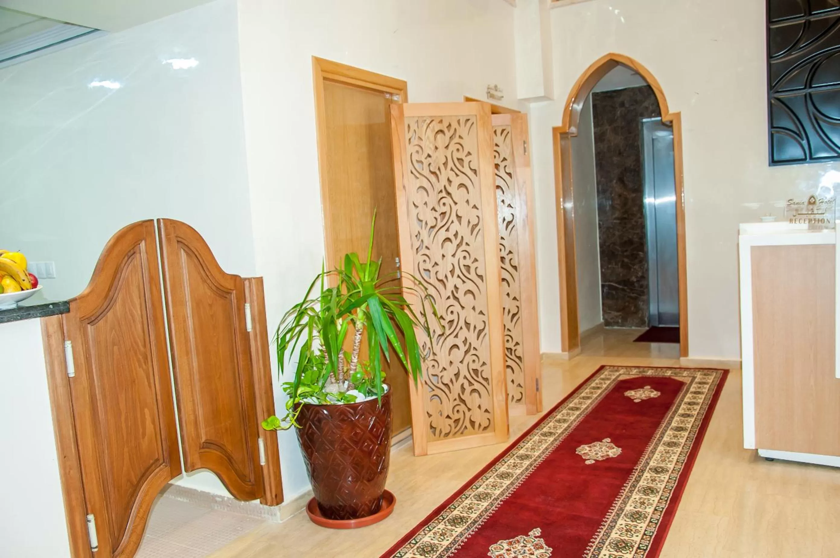 Seating Area in Sania Hotel