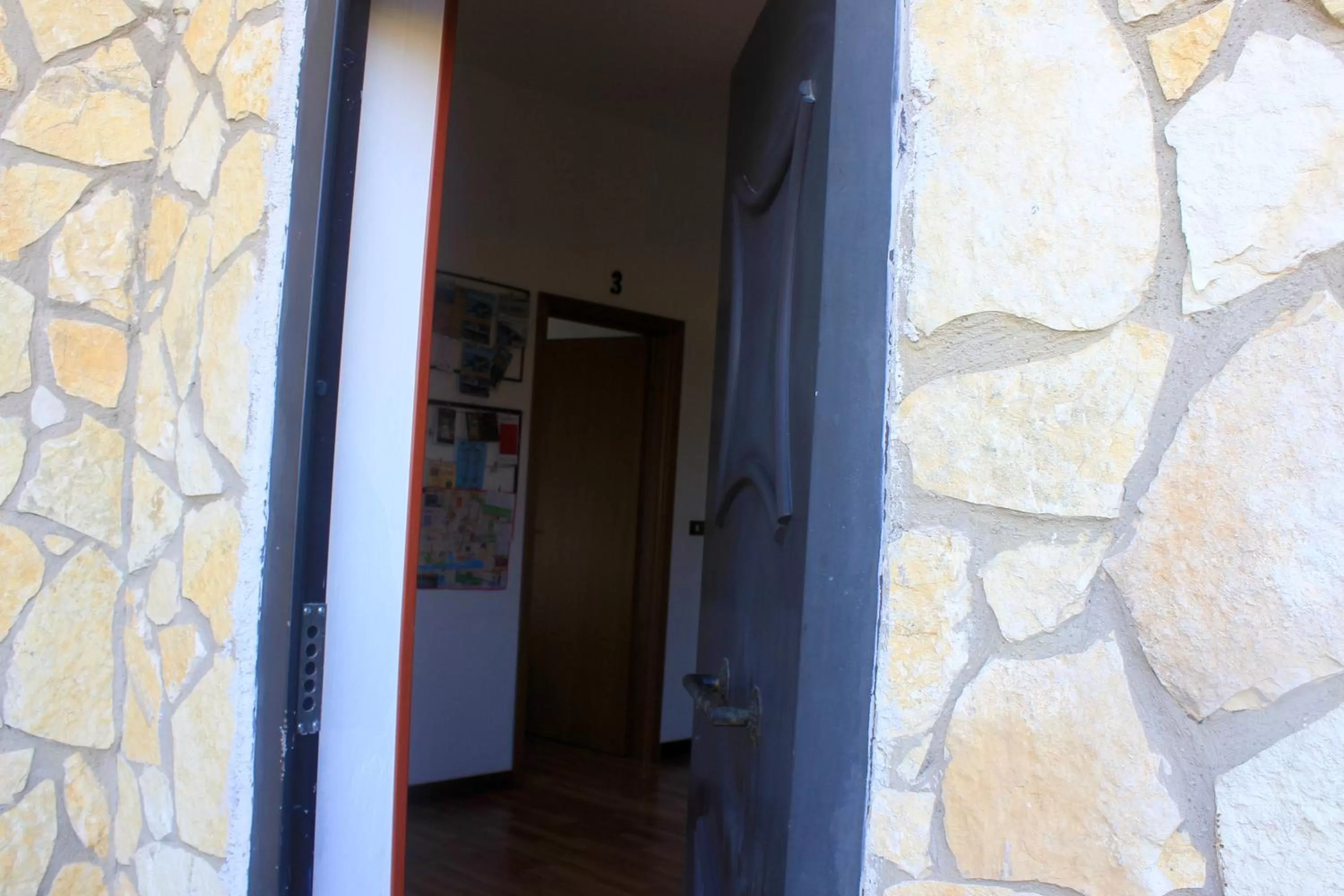 Decorative detail in La Casetta