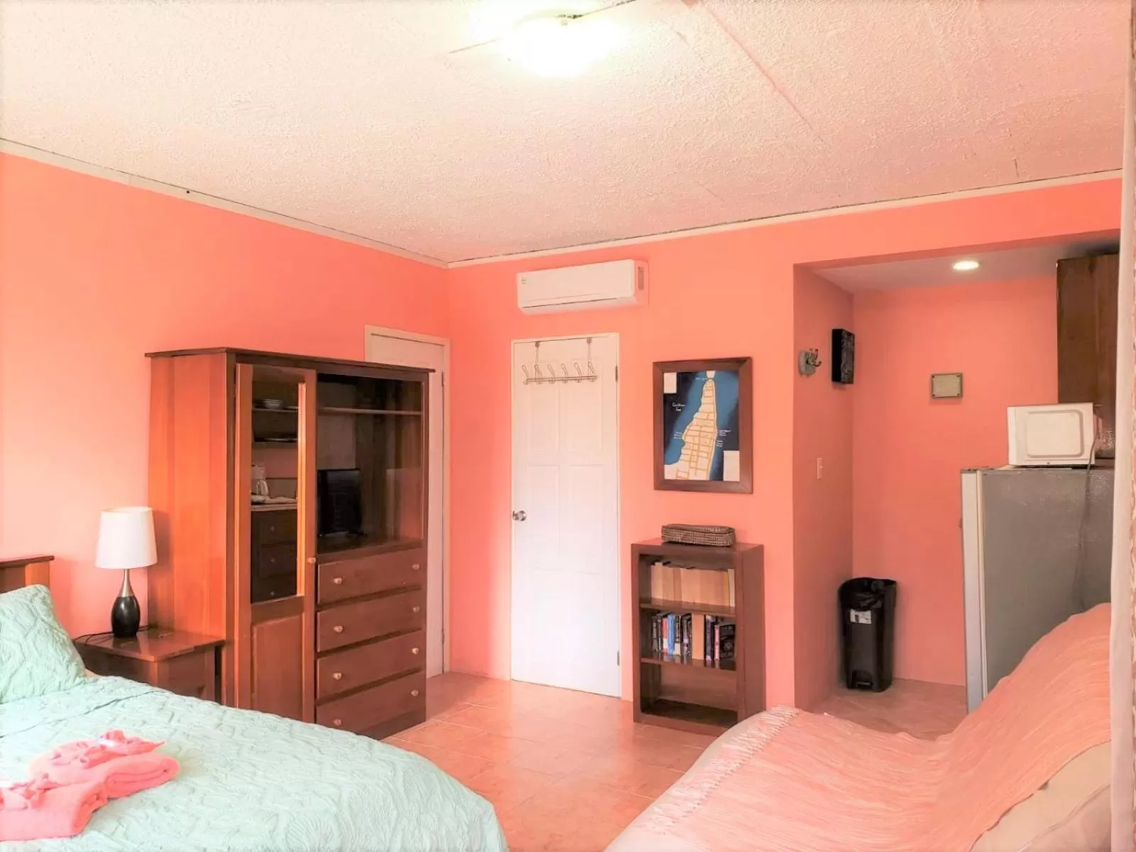 Bed in Beach Side Condos Caye Caulker by CCVH