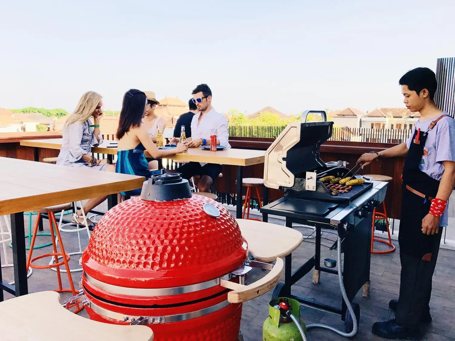 BBQ facilities in Cara Cara Inn