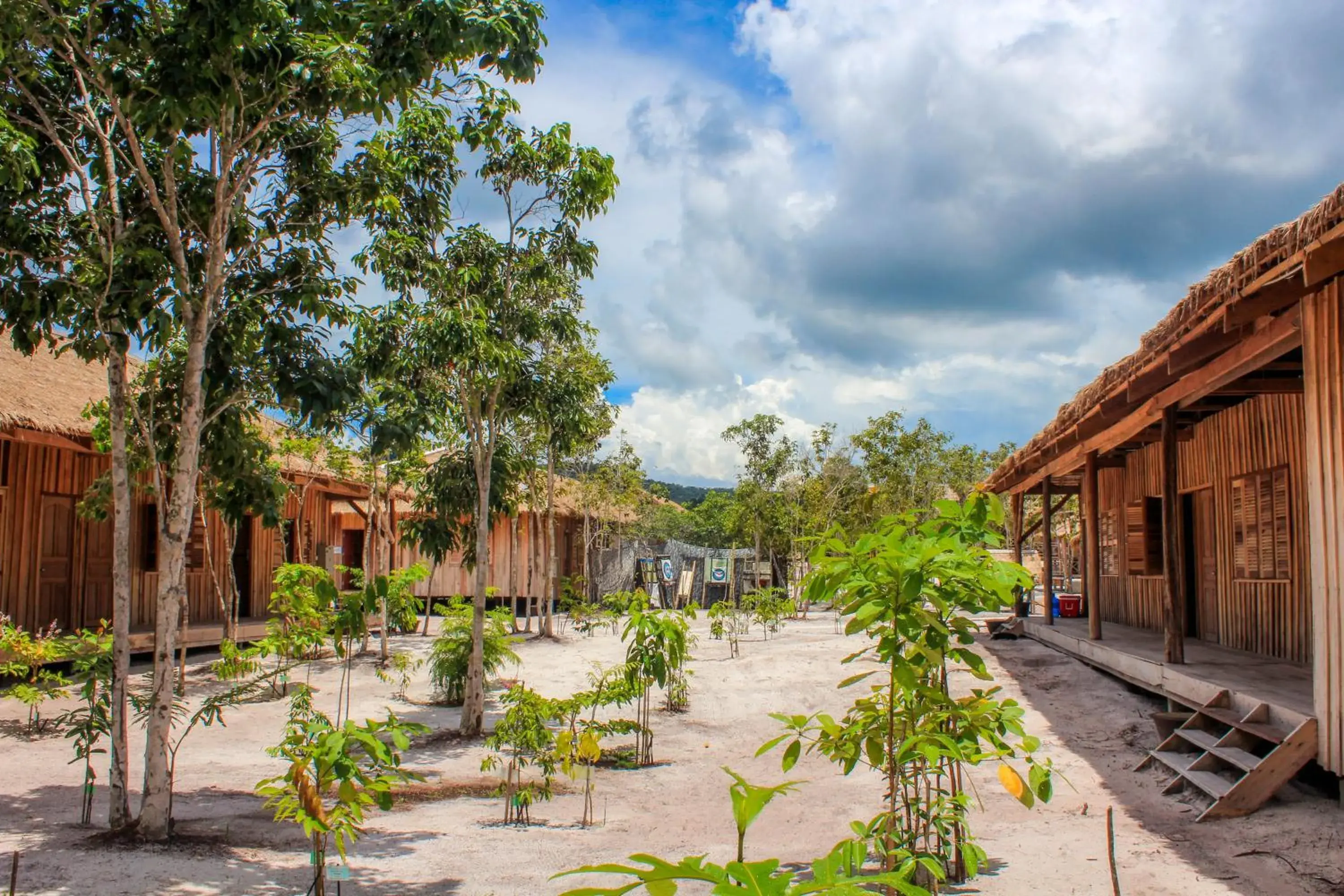Facade/entrance in Sok San Beach Resort Facade/entrance in Sok San Beach Resort