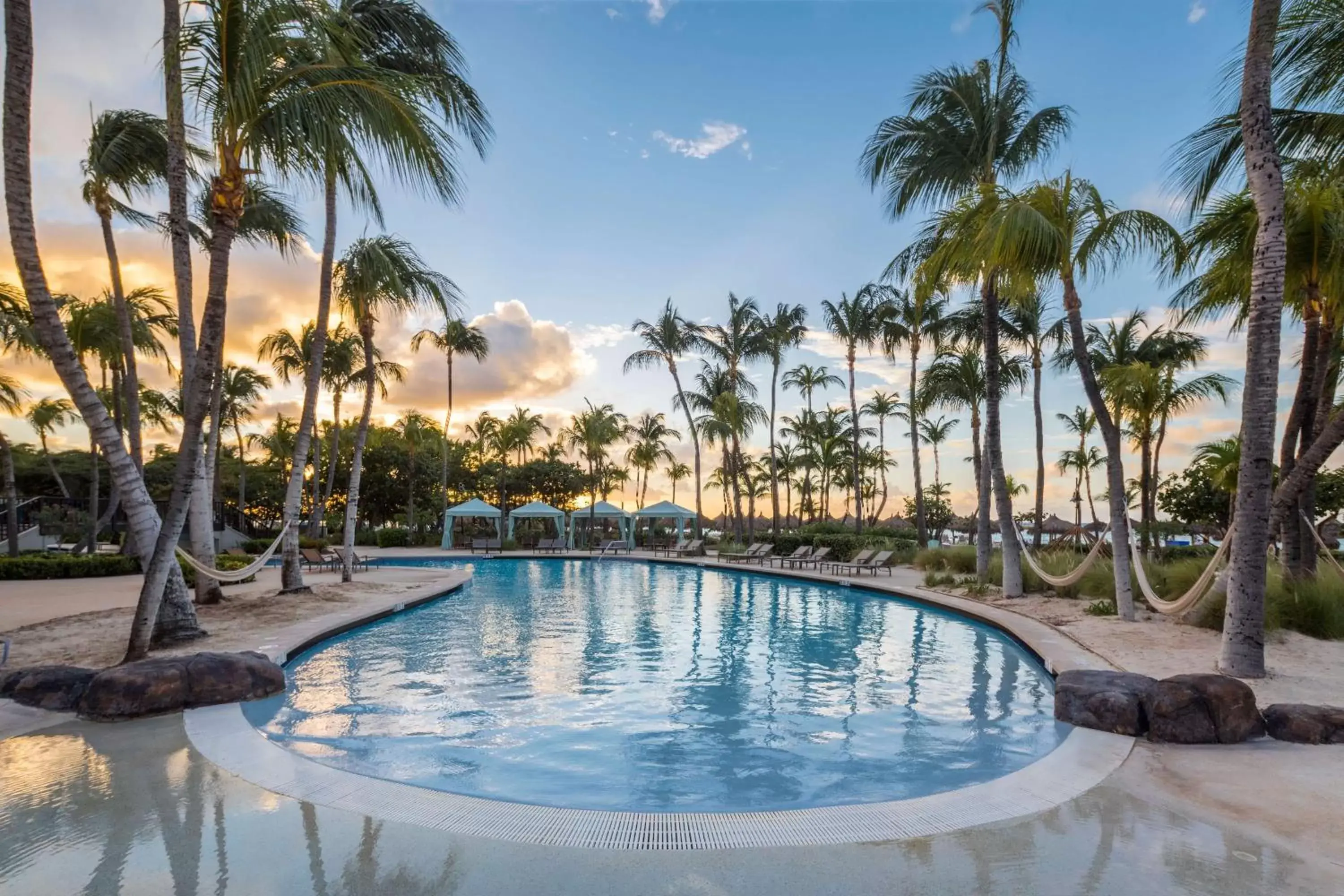 Pool view, Swimming Pool in Hilton Aruba Caribbean Resort & Casino