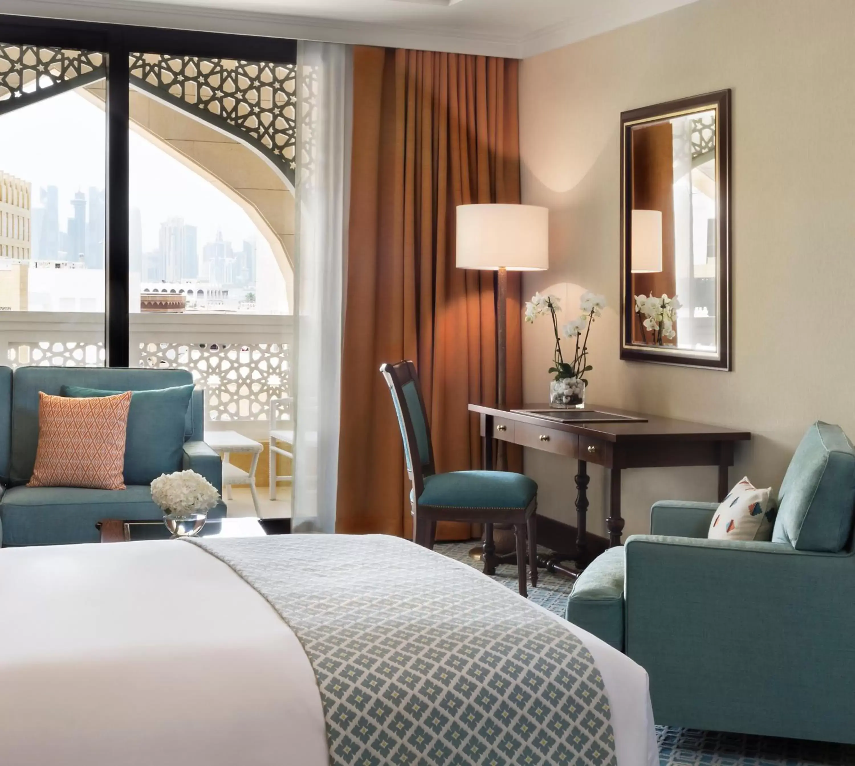 Photo of the whole room, Seating Area in Al Najada Doha Hotel by Tivoli