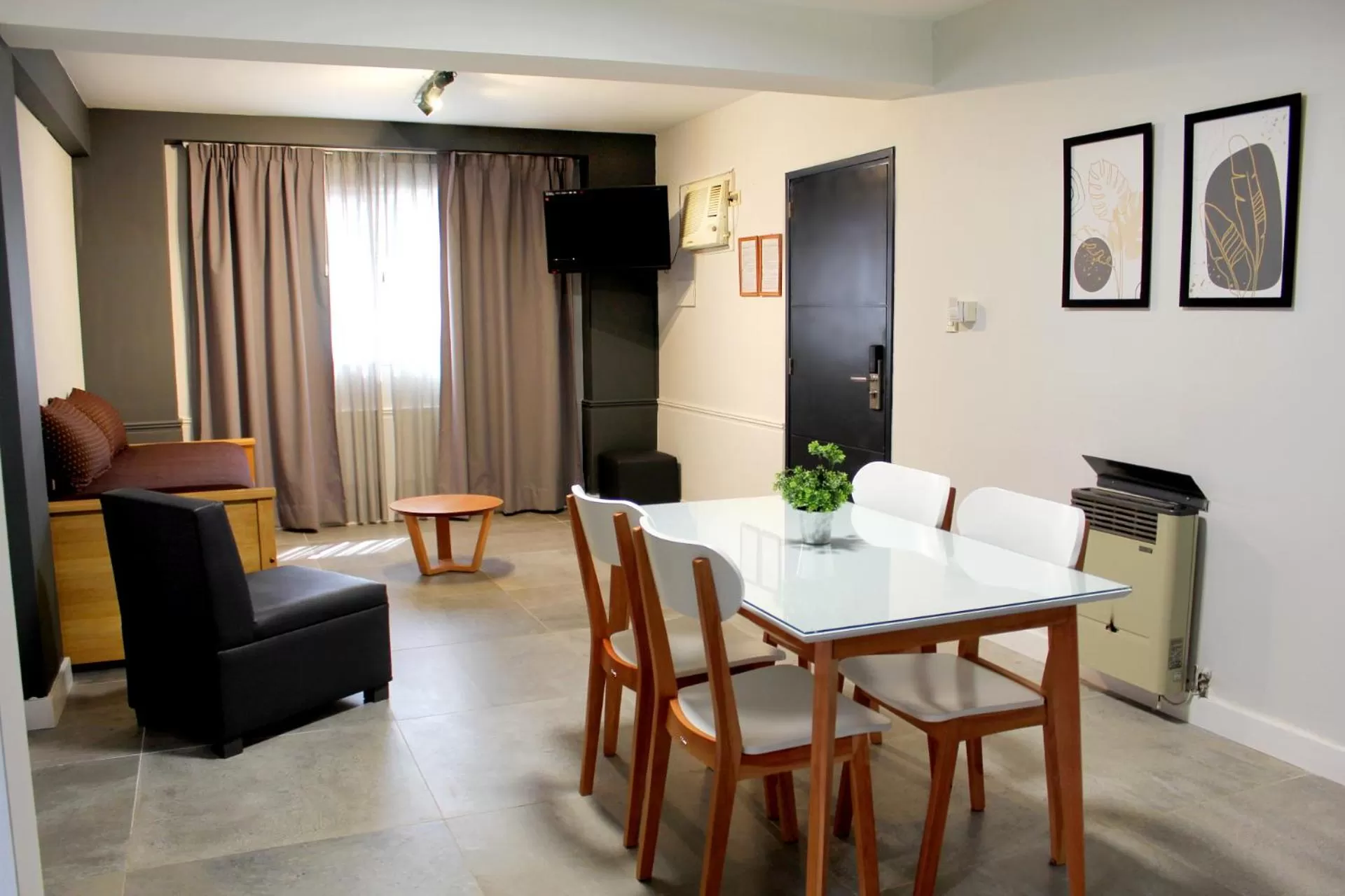 Living room in Soltigua Apart Hotel Mendoza