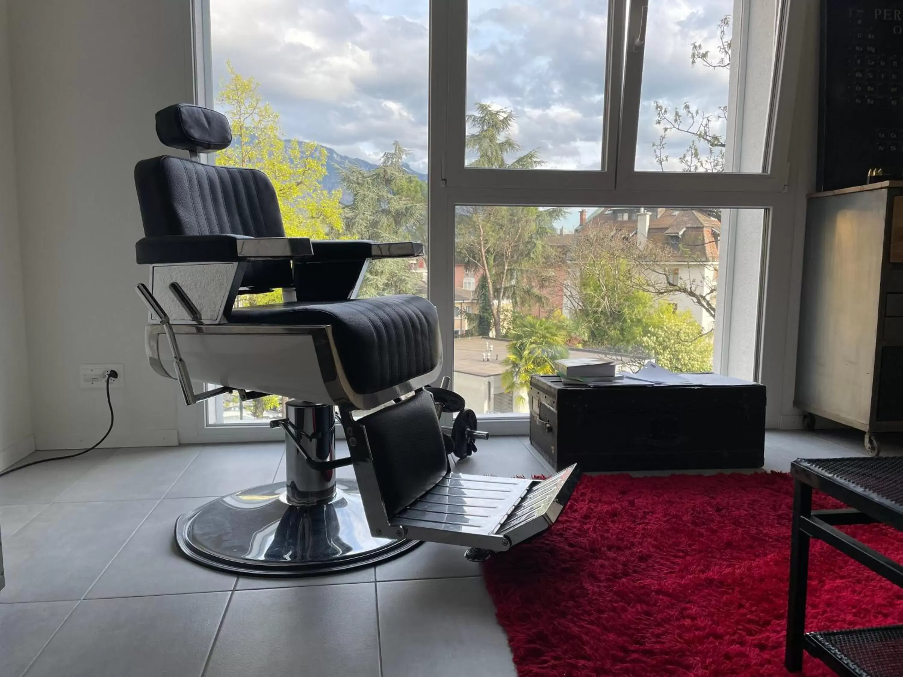 Living room, Seating Area in Chambre double Montreux