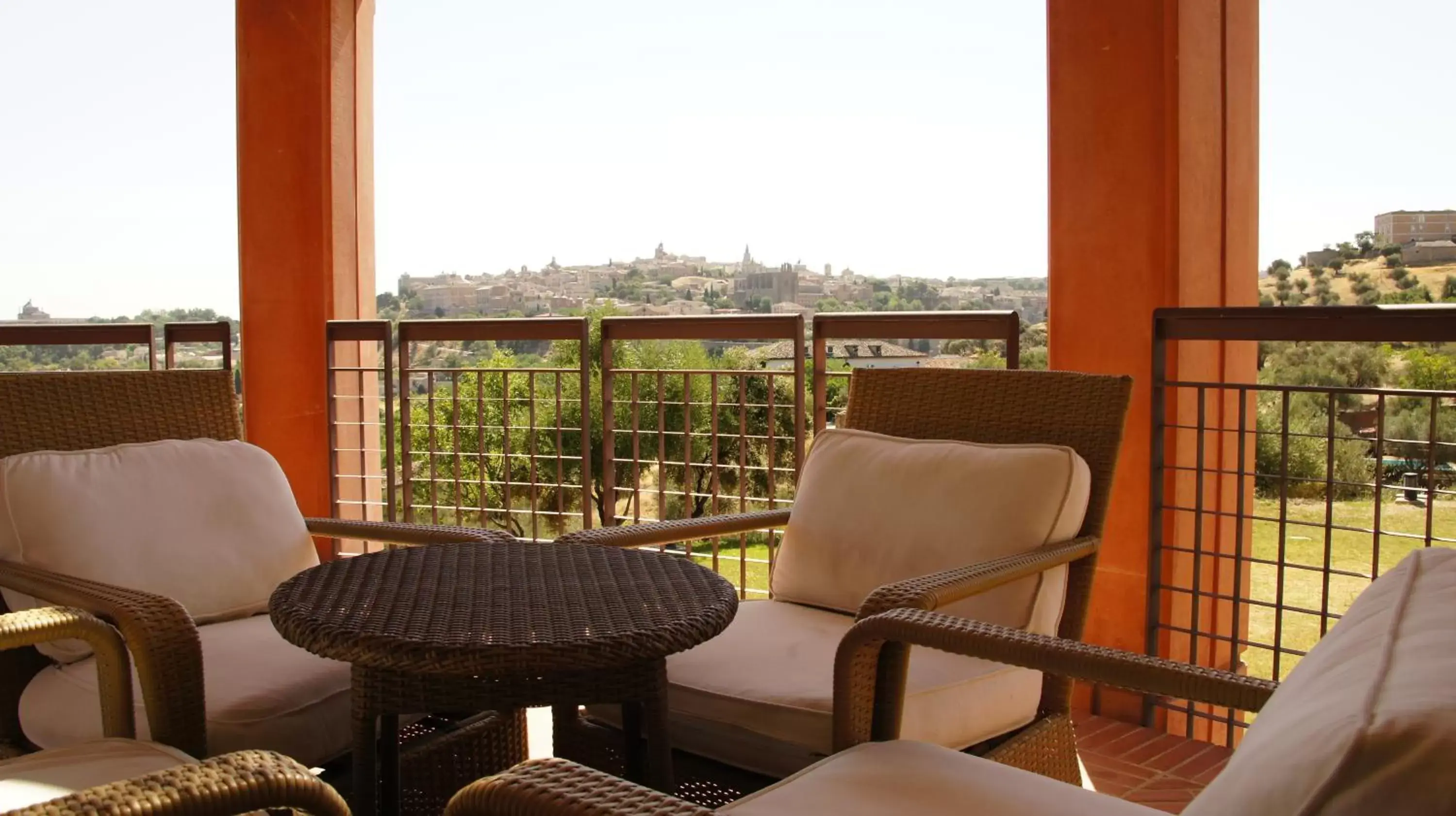 Balcony/Terrace in Hotel Cigarral el Bosque