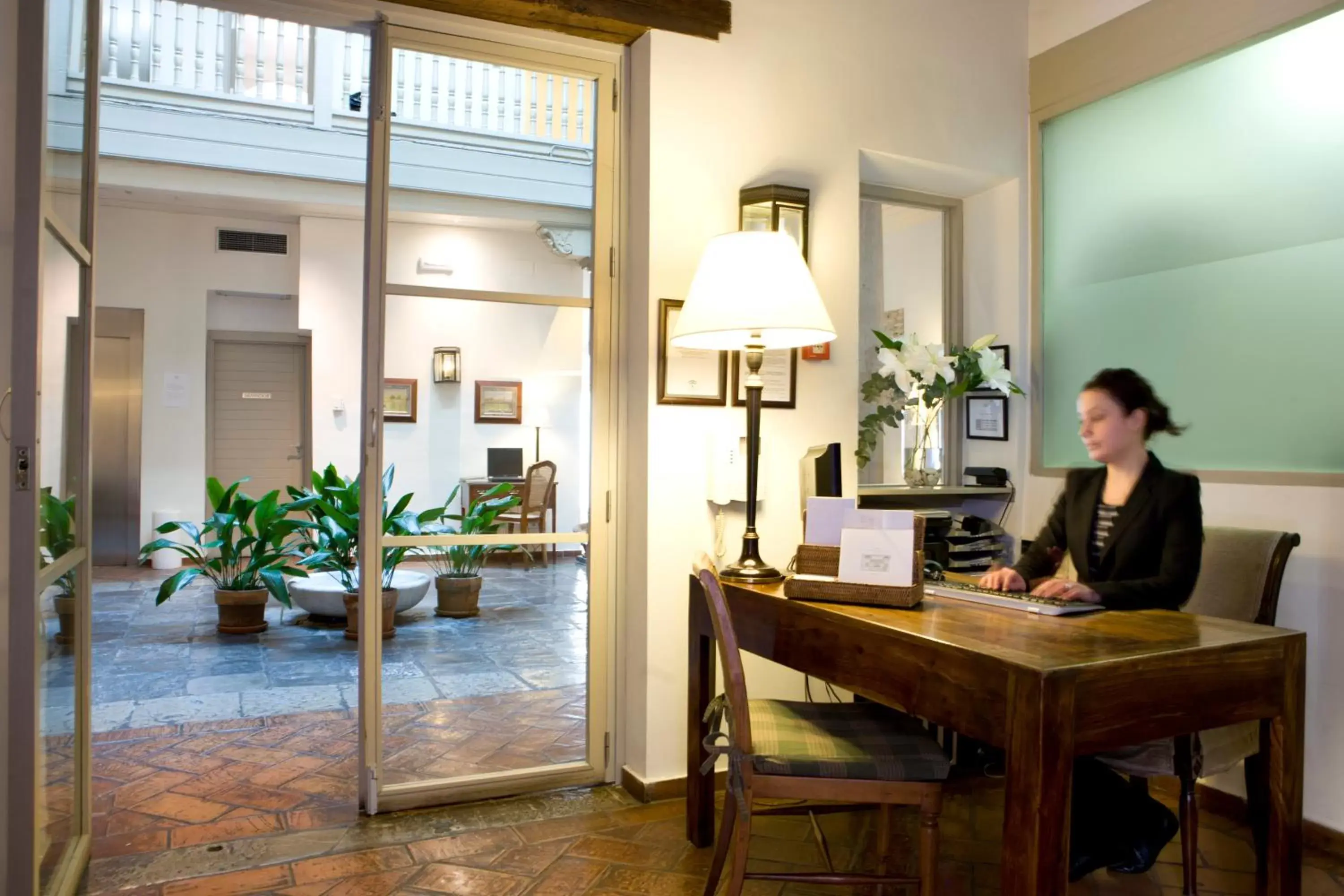 Lobby or reception in Palacio De Los Navas